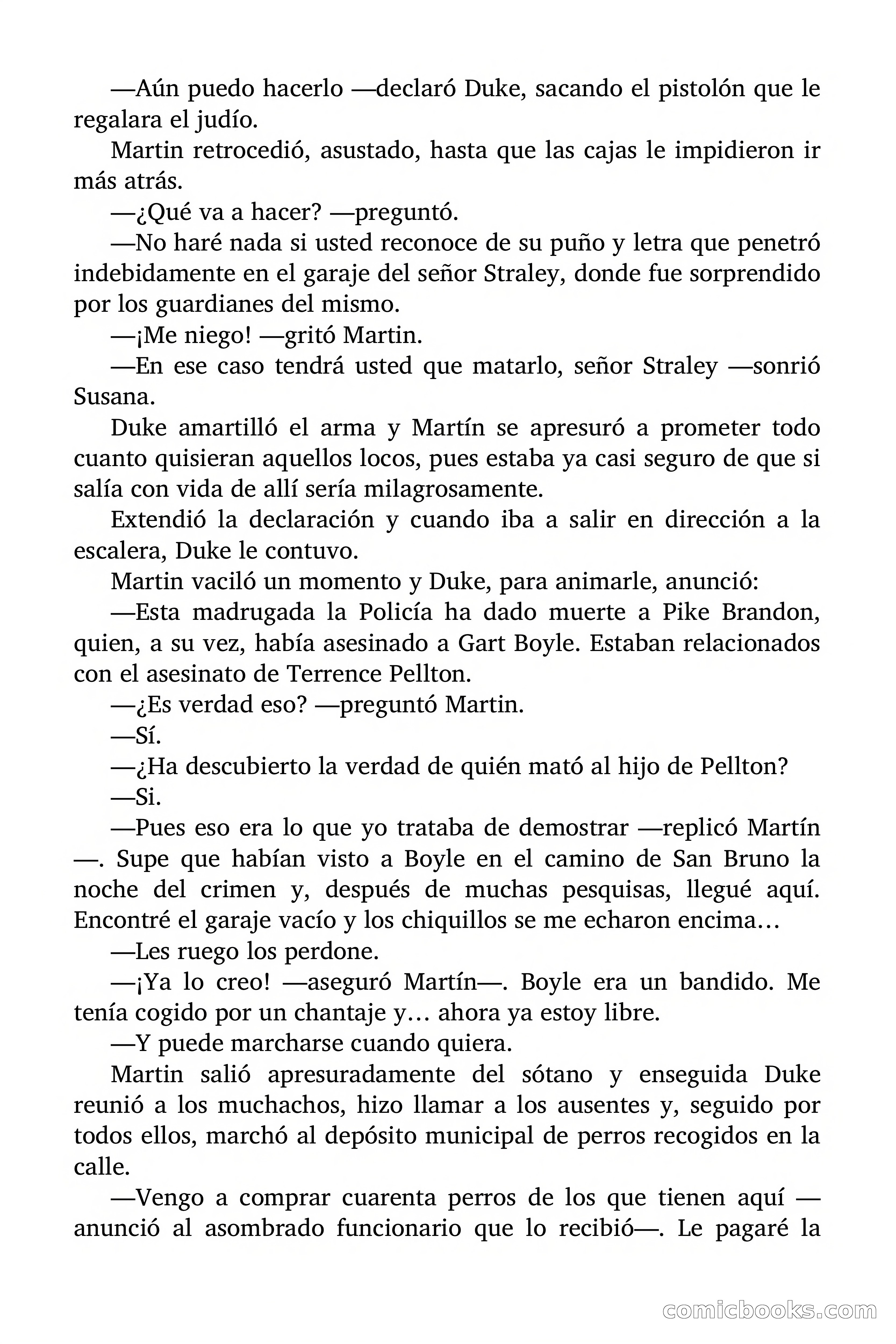 Duke y sus cuarenta detectives — page 92 of 93