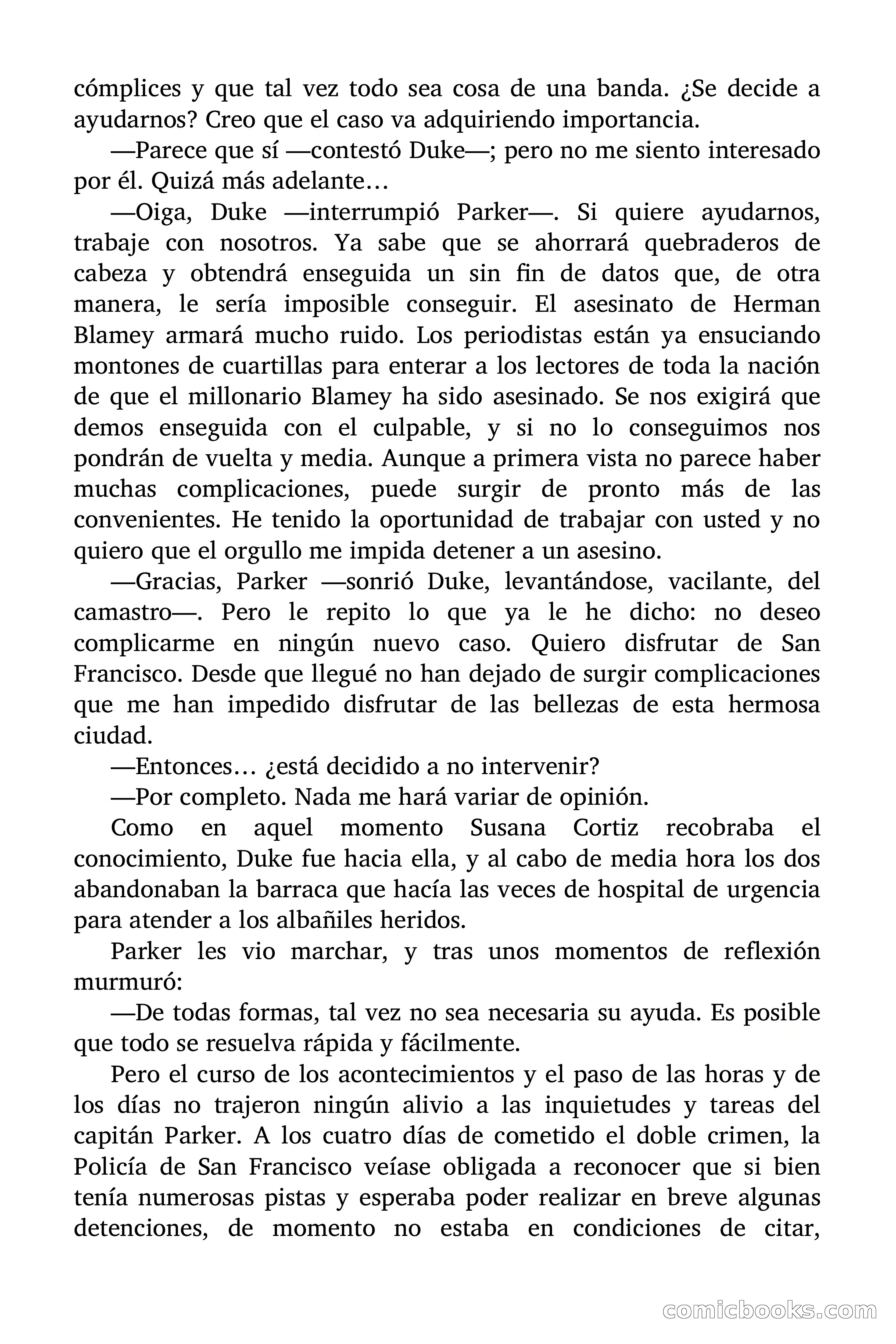 Duke: La muerte llamó tres veces — page 35 of 97