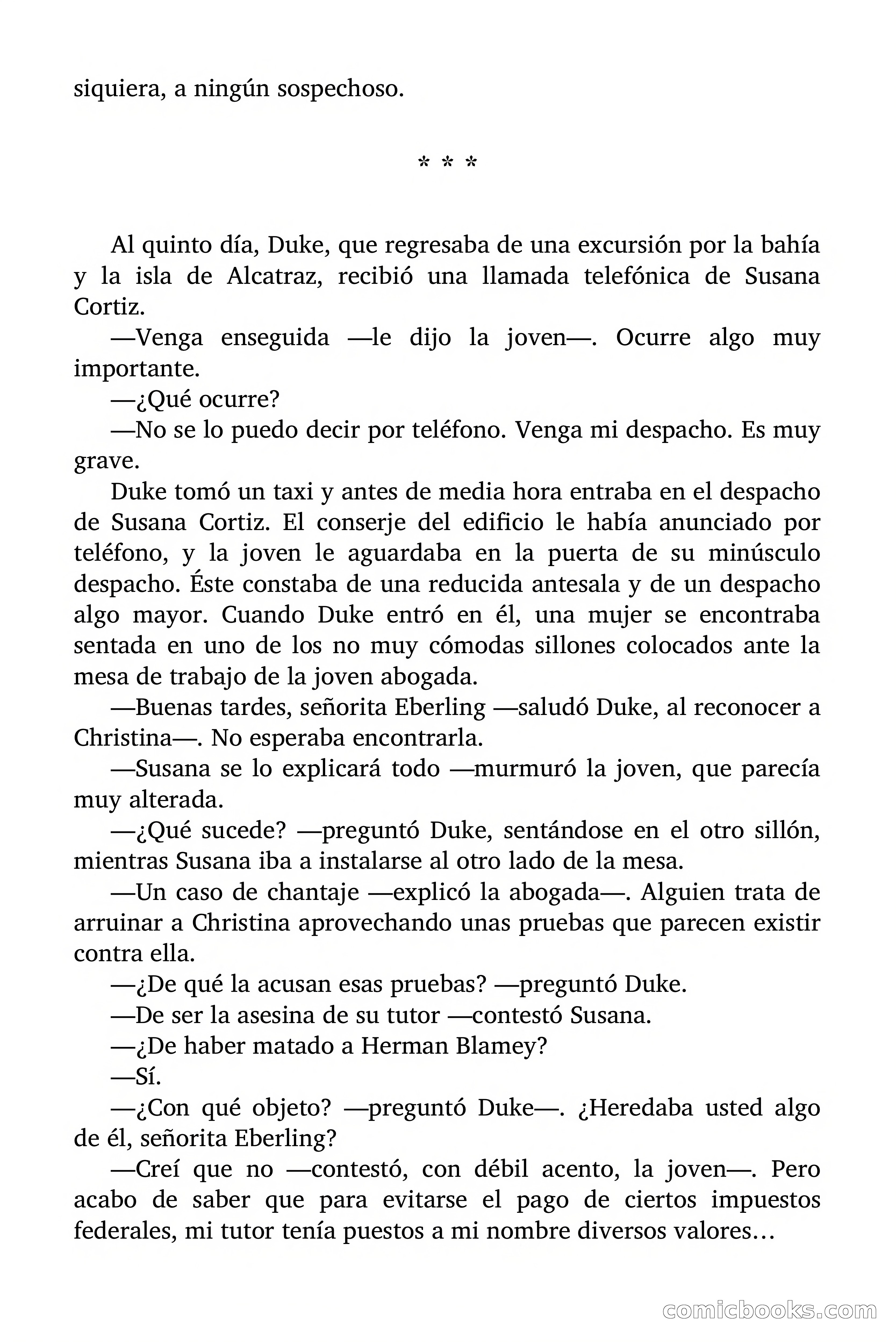 Duke: La muerte llamó tres veces — page 36 of 97
