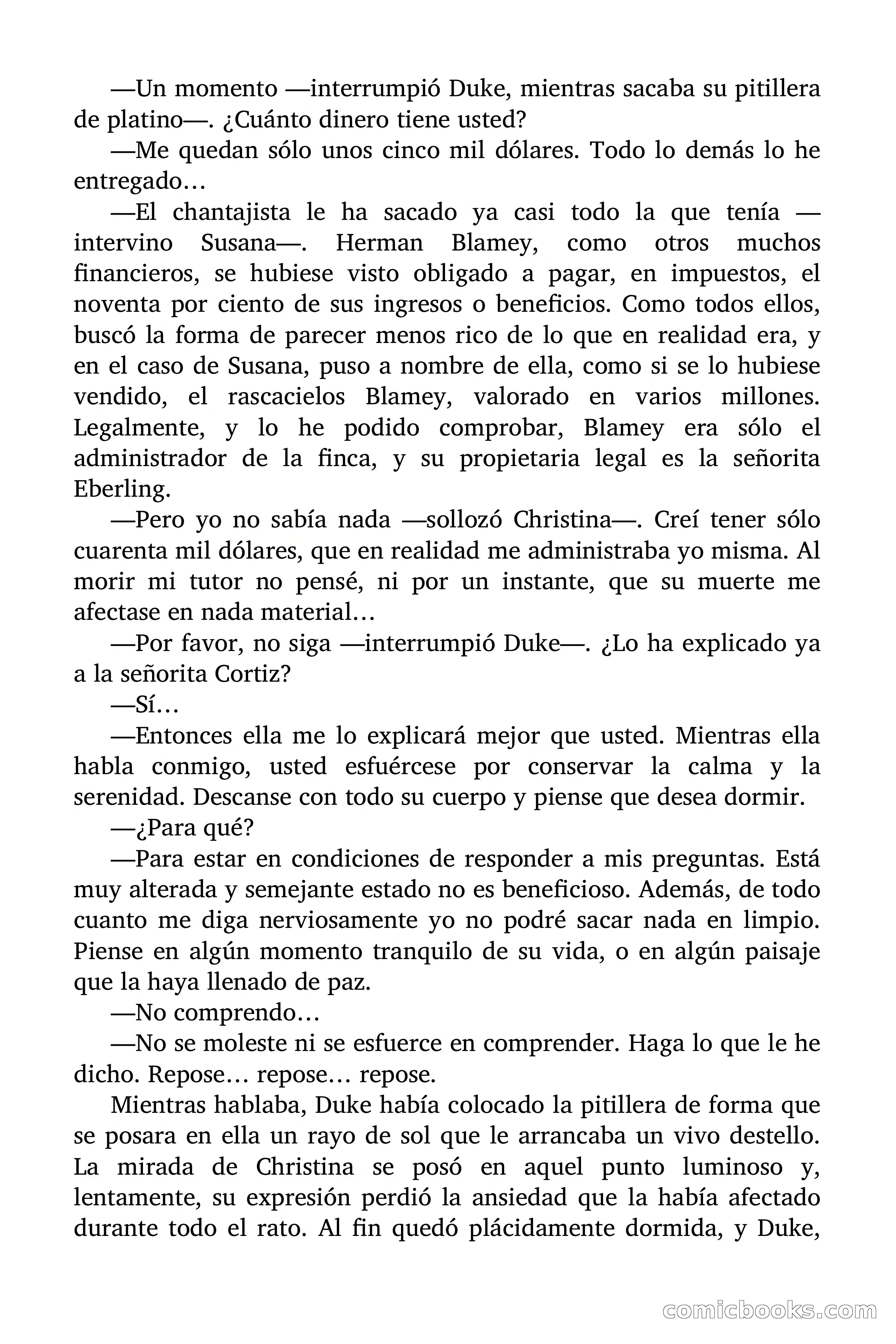 Duke: La muerte llamó tres veces — page 37 of 97