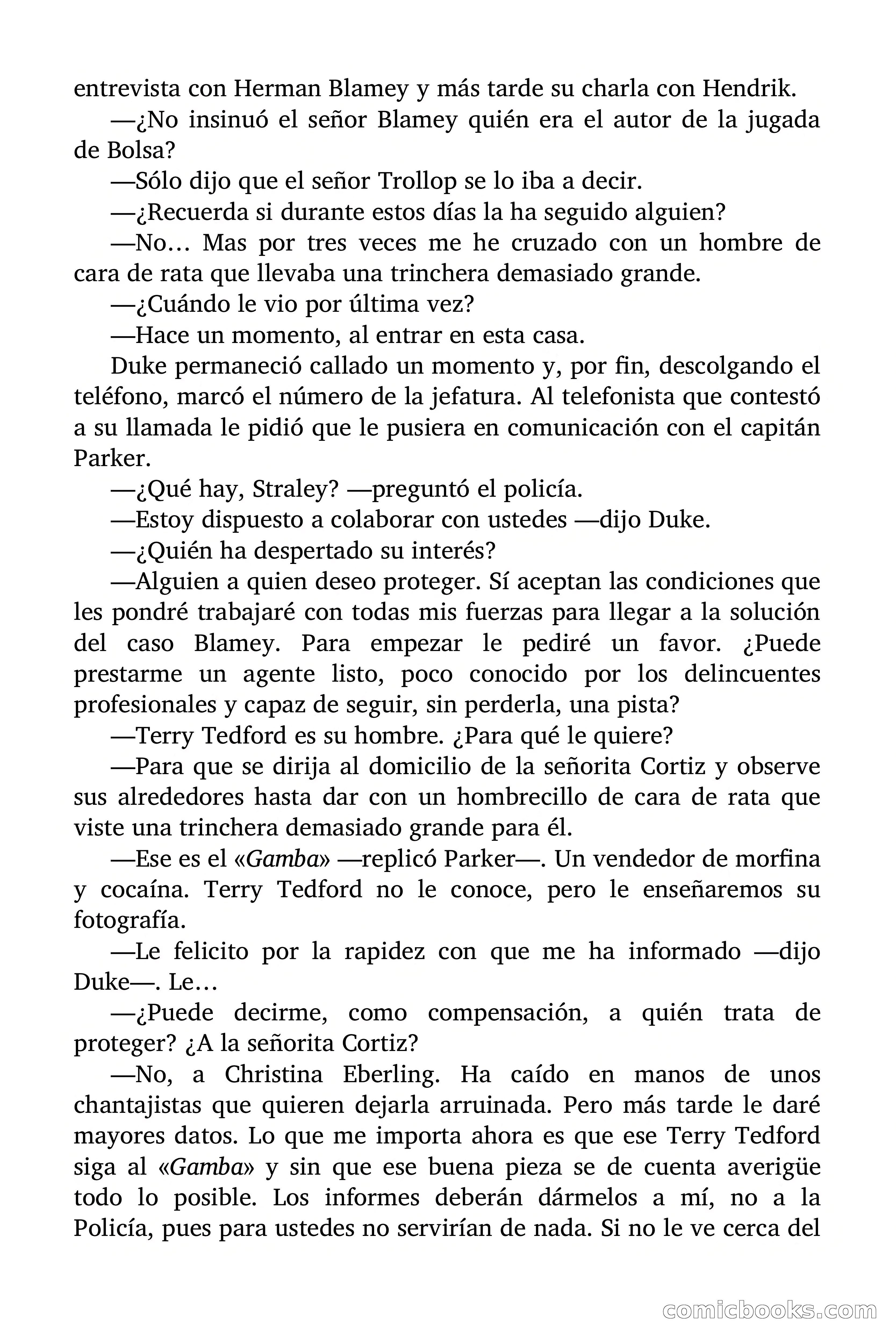 Duke: La muerte llamó tres veces — page 43 of 97