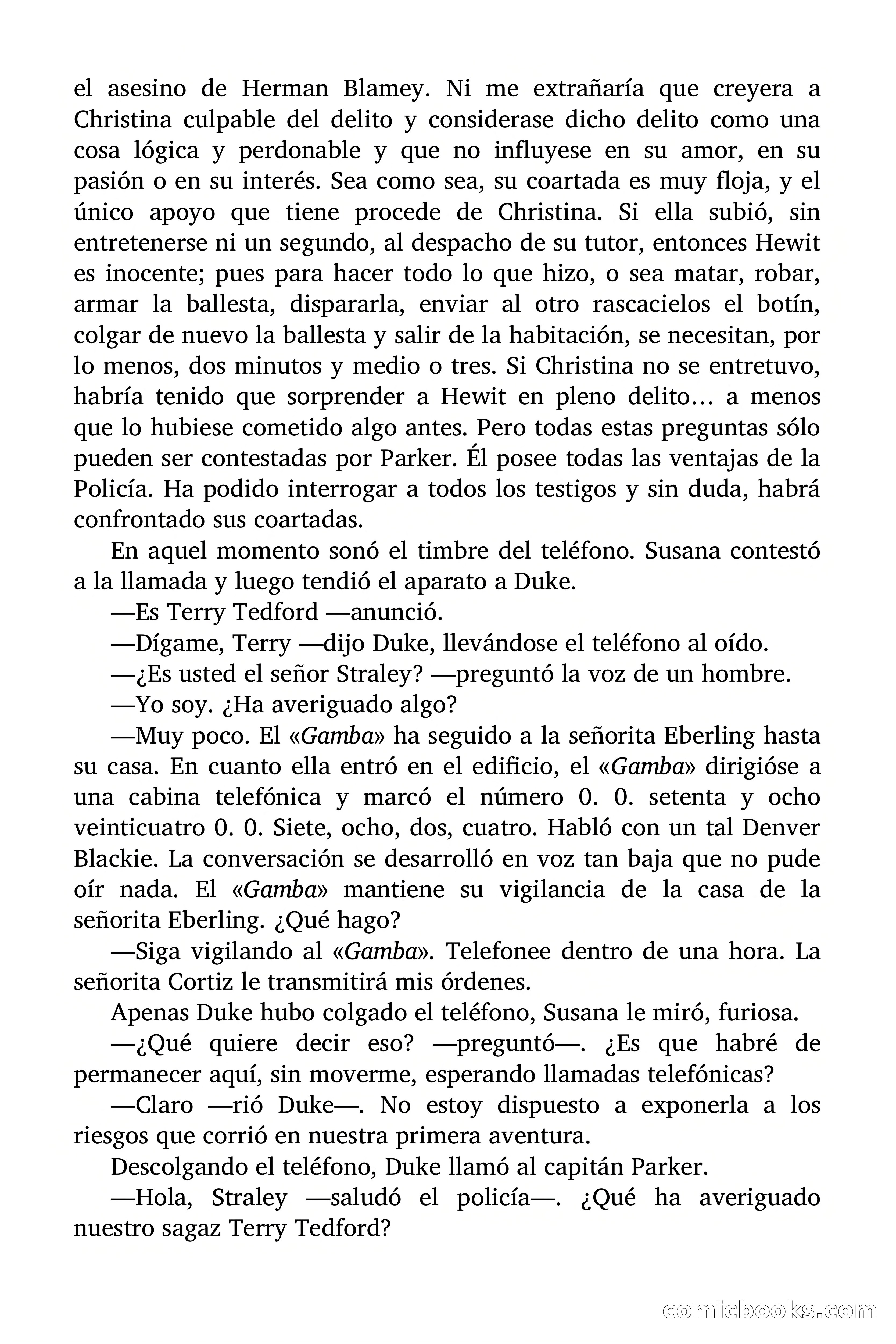 Duke: La muerte llamó tres veces — page 50 of 97