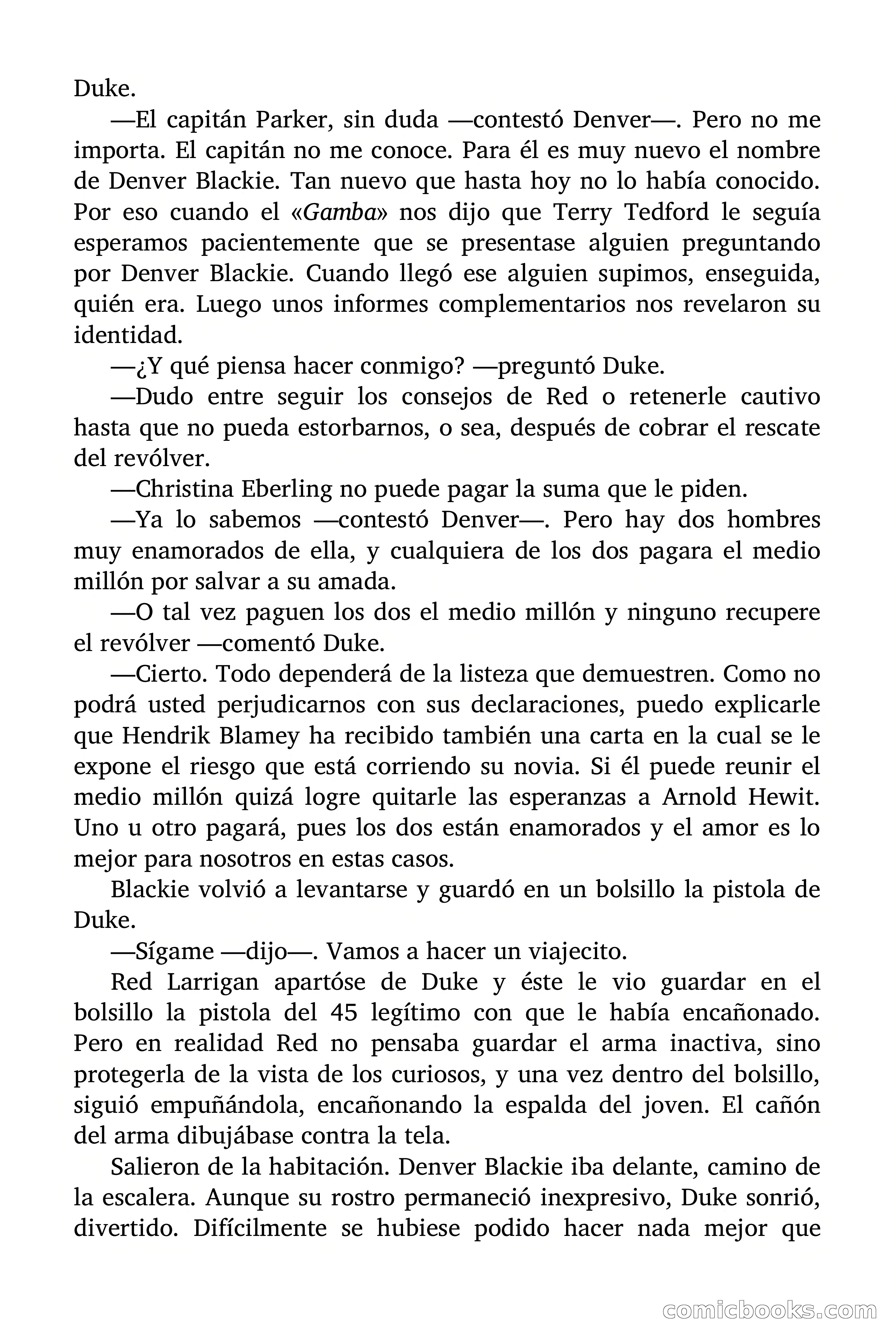 Duke: La muerte llamó tres veces — page 57 of 97