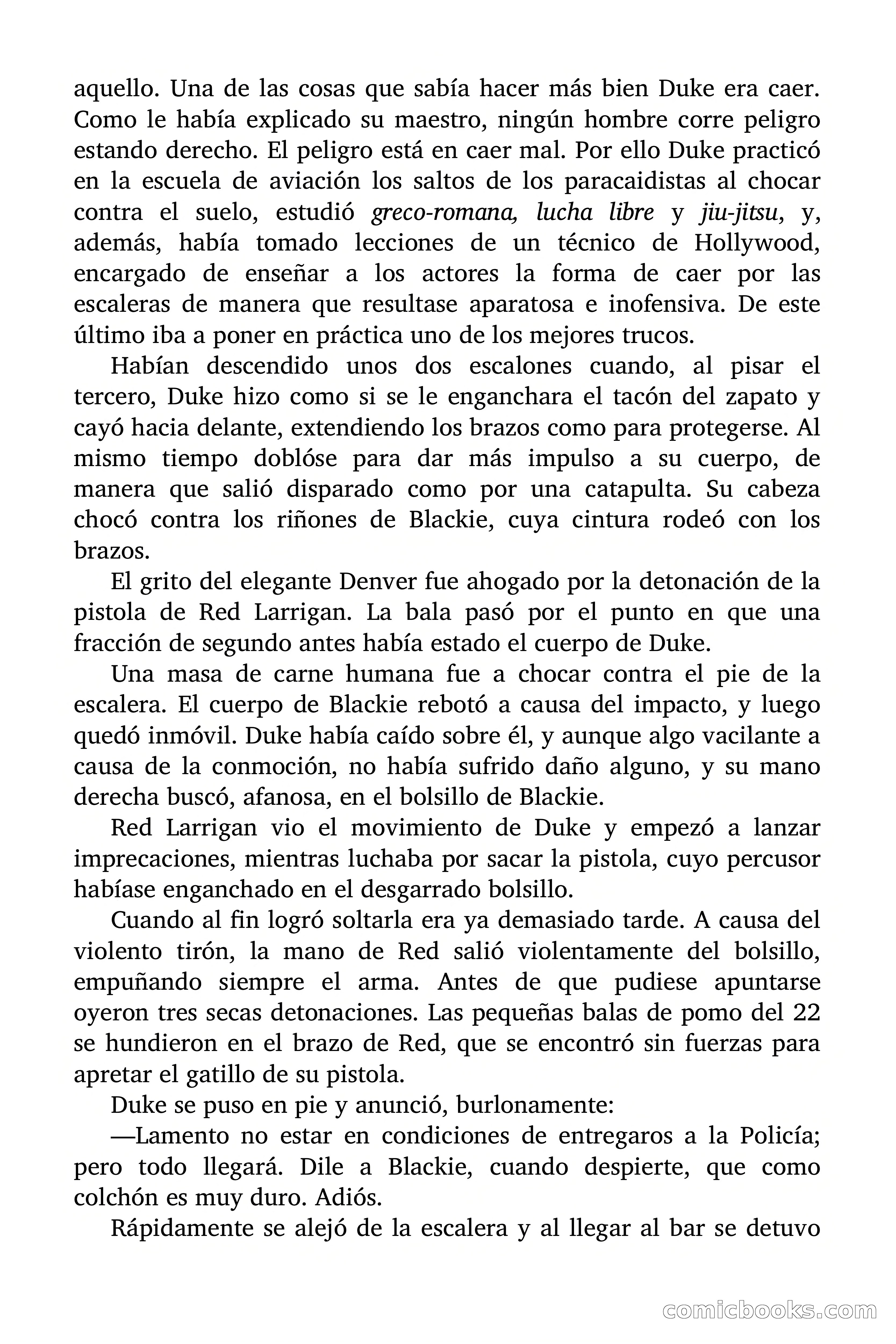 Duke: La muerte llamó tres veces — page 58 of 97