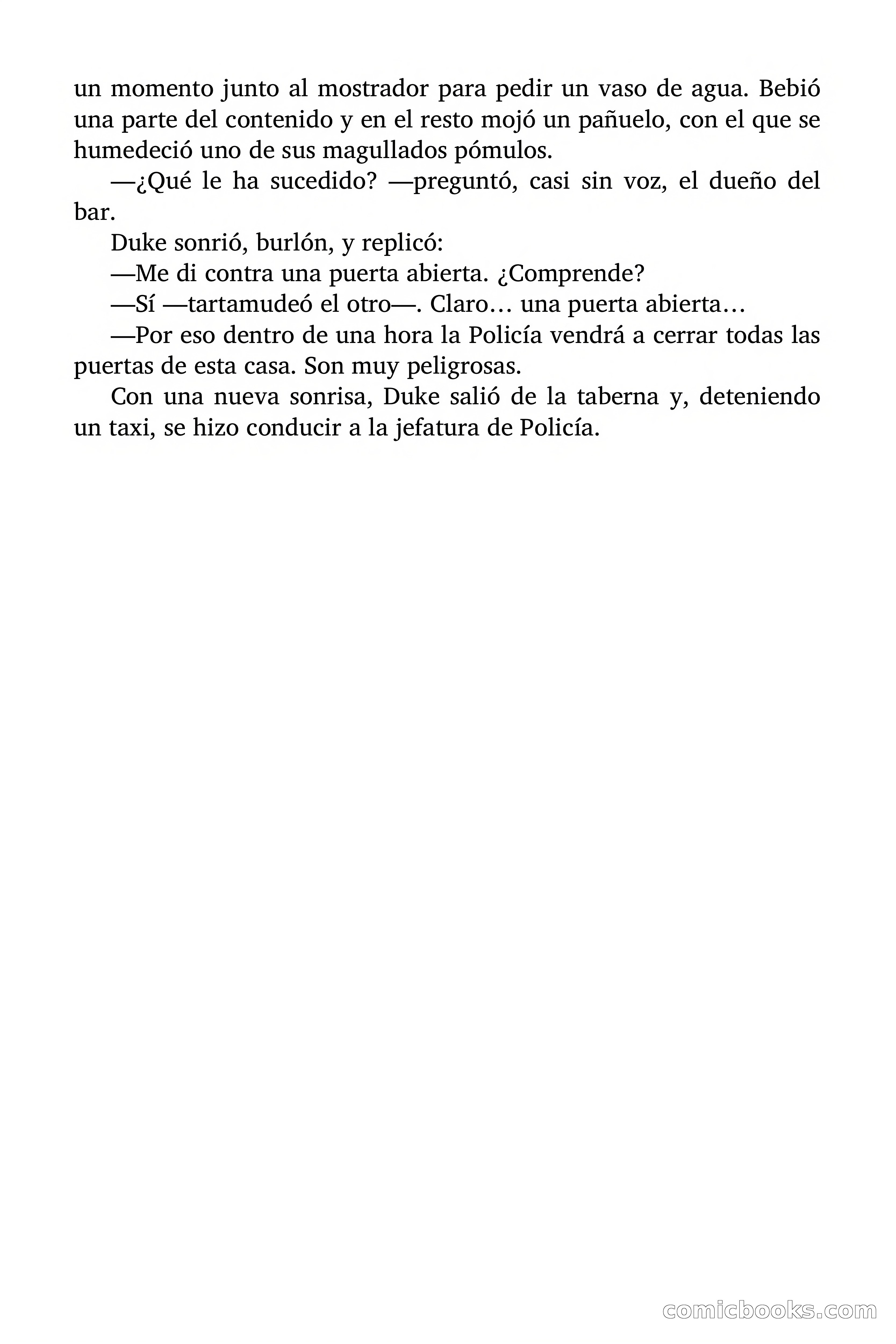 Duke: La muerte llamó tres veces — page 59 of 97