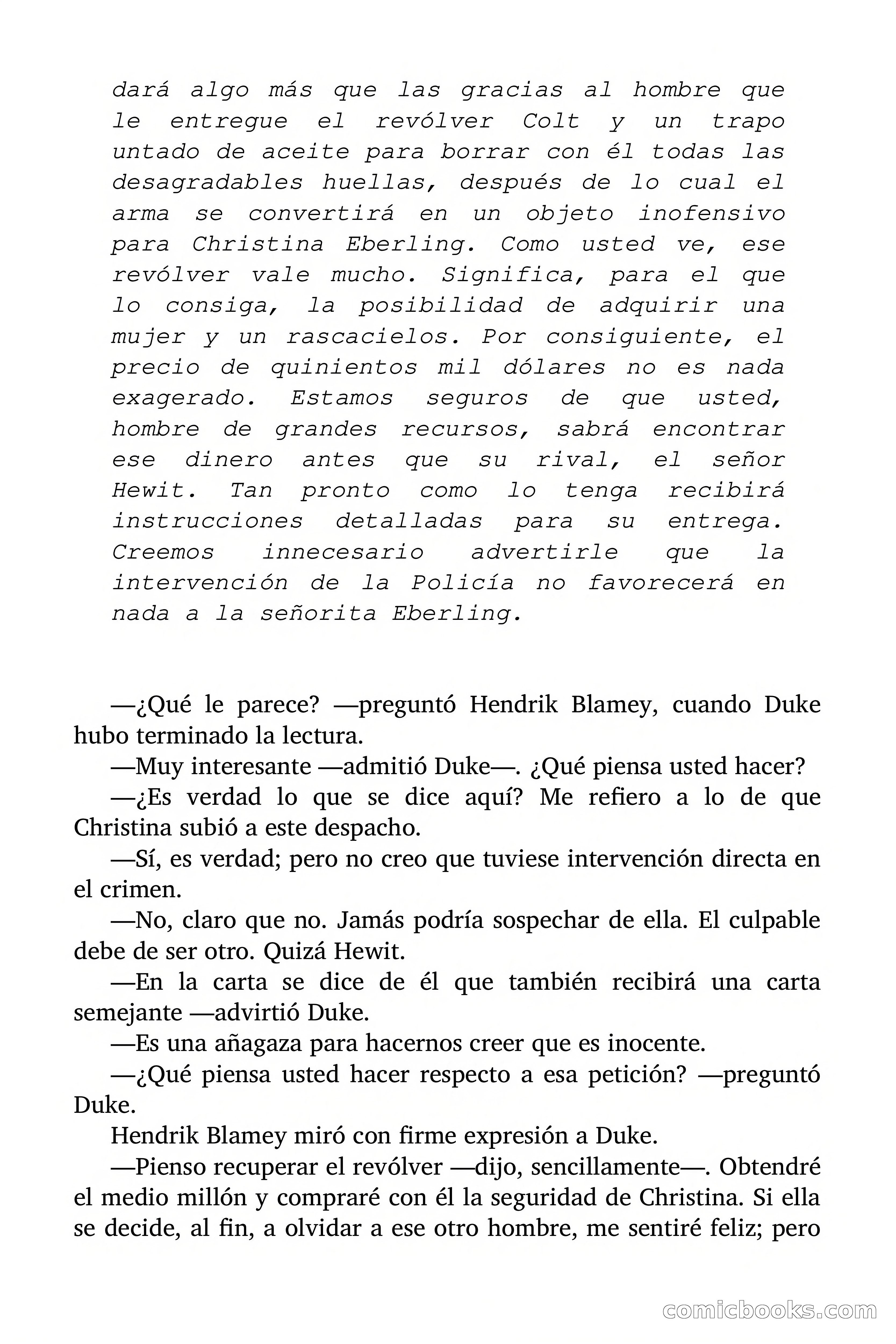 Duke: La muerte llamó tres veces — page 71 of 97