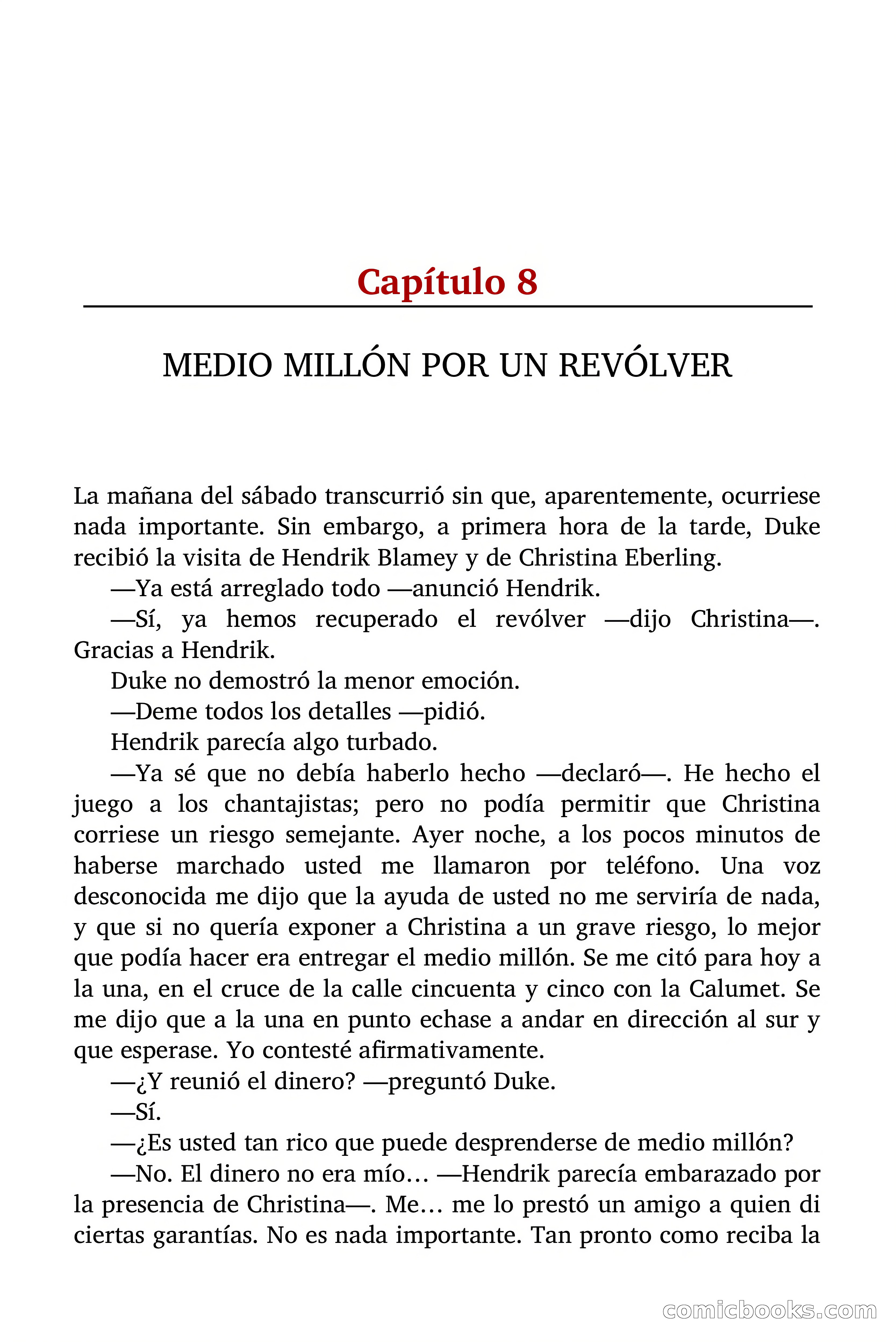 Duke: La muerte llamó tres veces — page 75 of 97