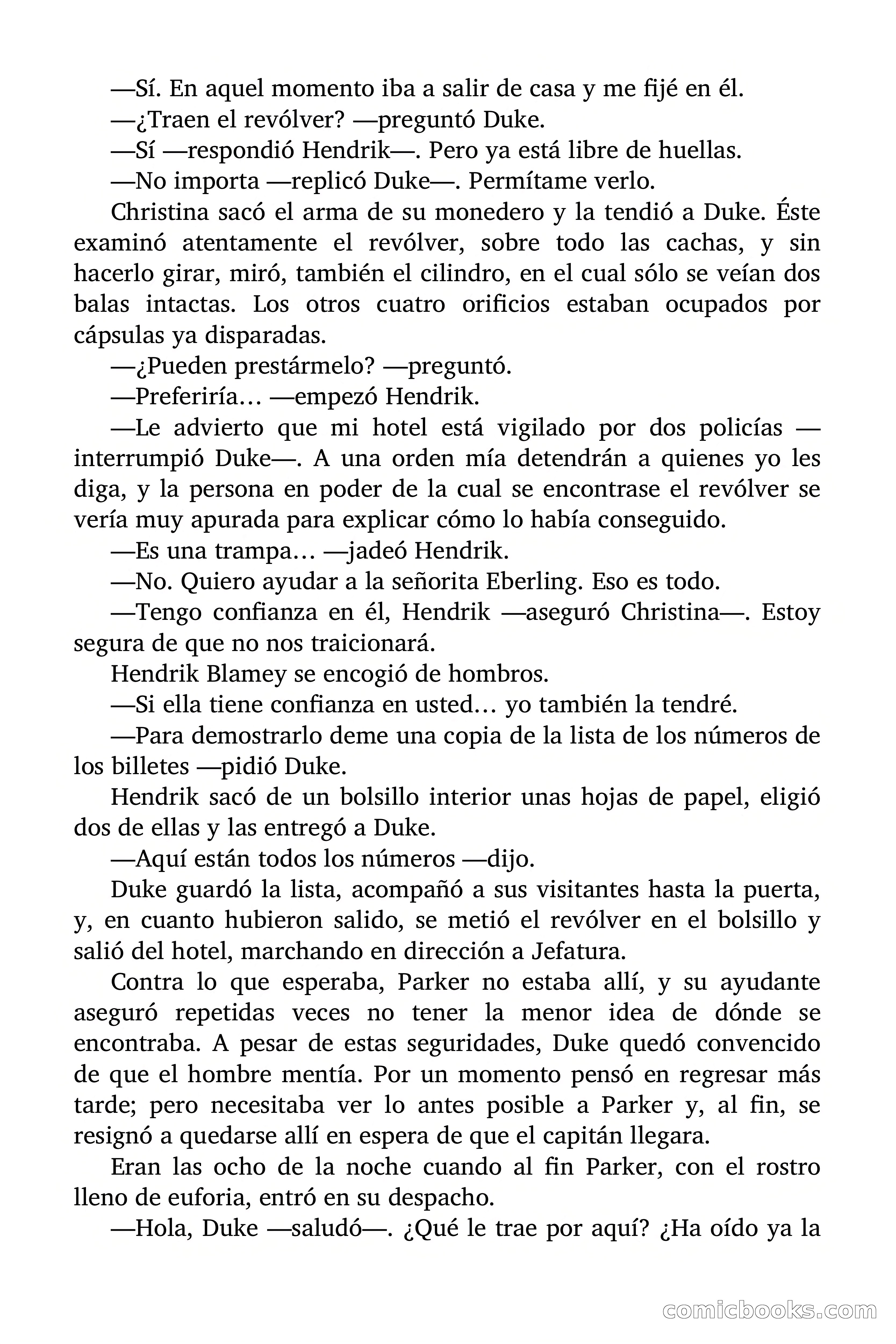 Duke: La muerte llamó tres veces — page 77 of 97