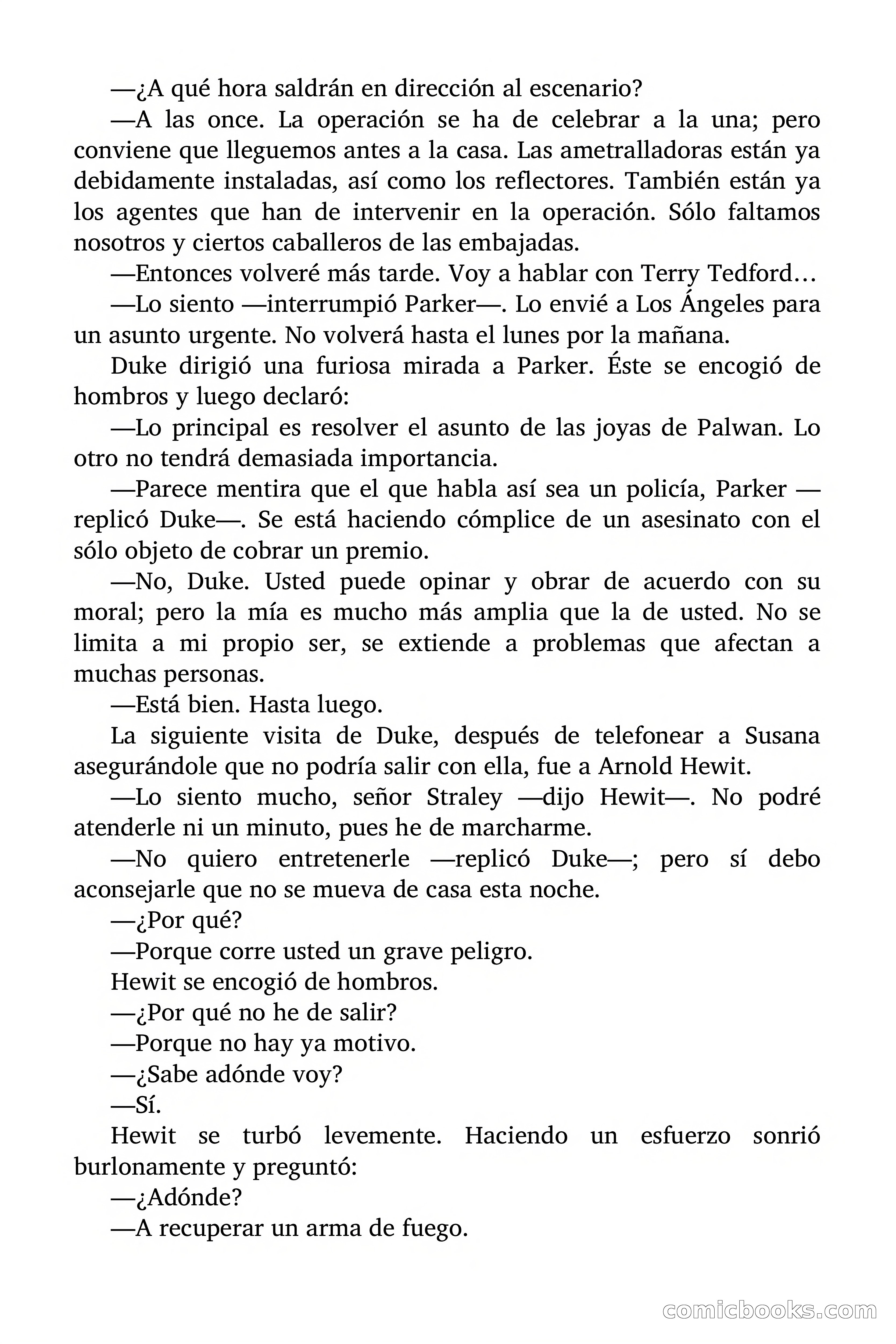 Duke: La muerte llamó tres veces — page 81 of 97