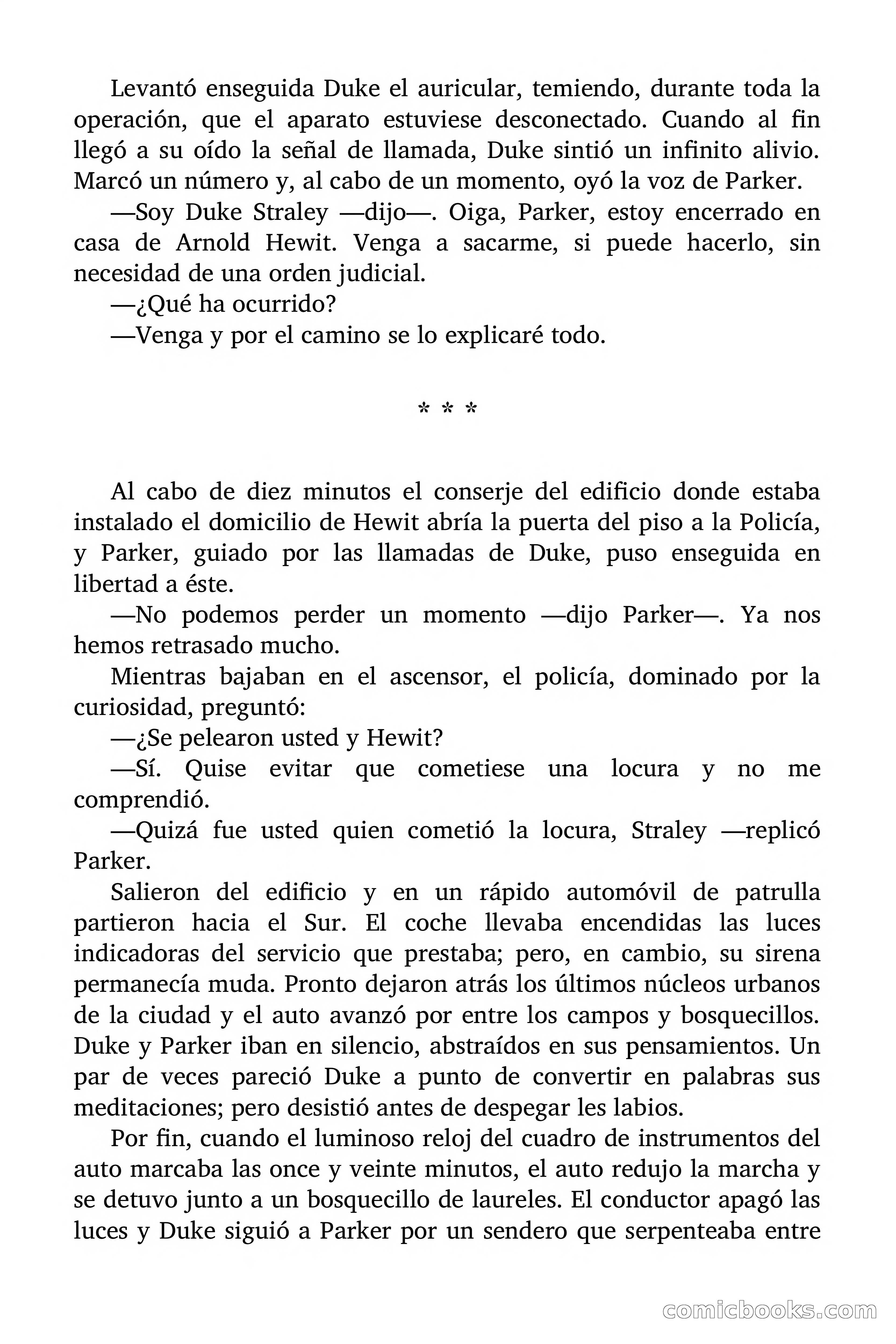 Duke: La muerte llamó tres veces — page 84 of 97