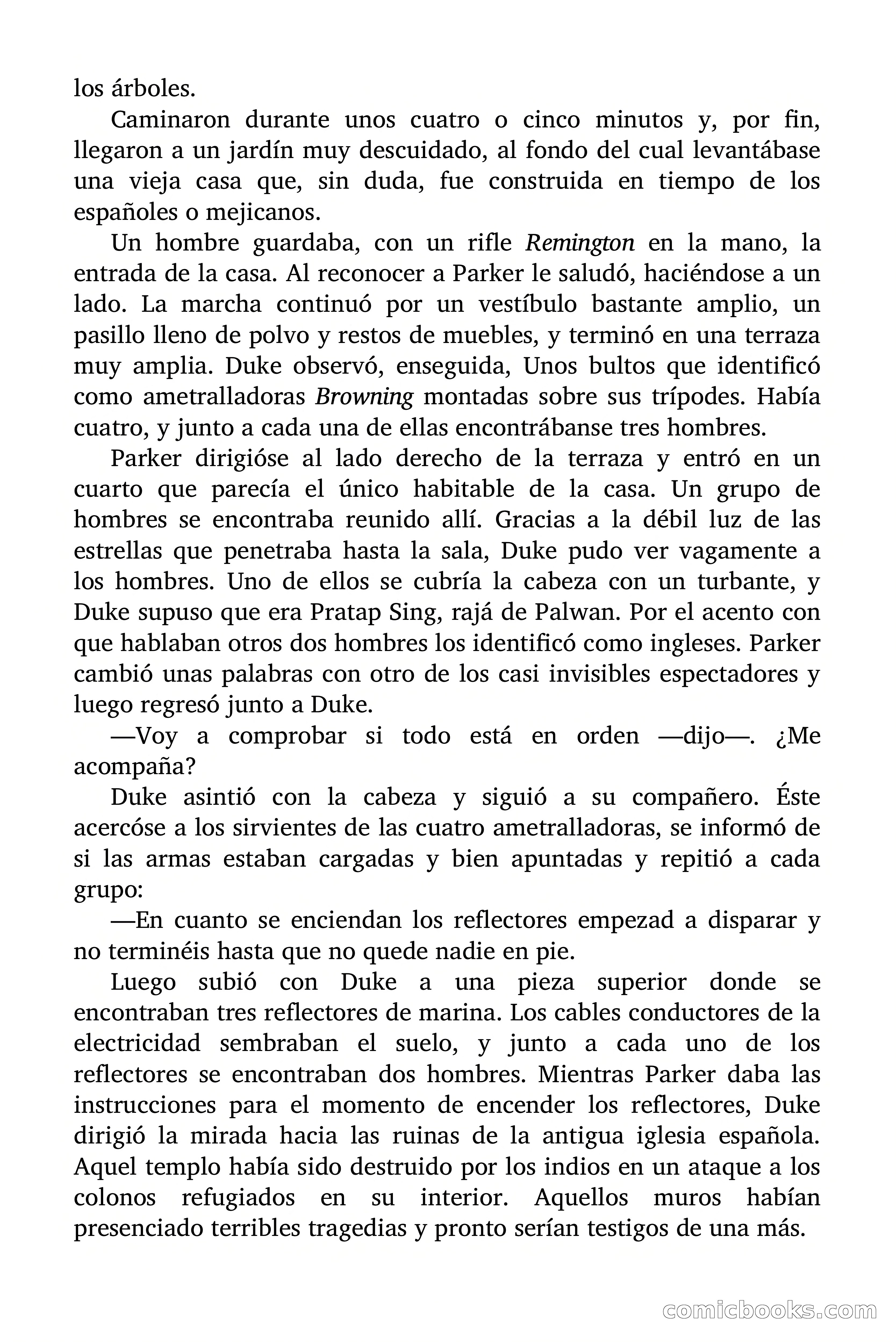 Duke: La muerte llamó tres veces — page 85 of 97