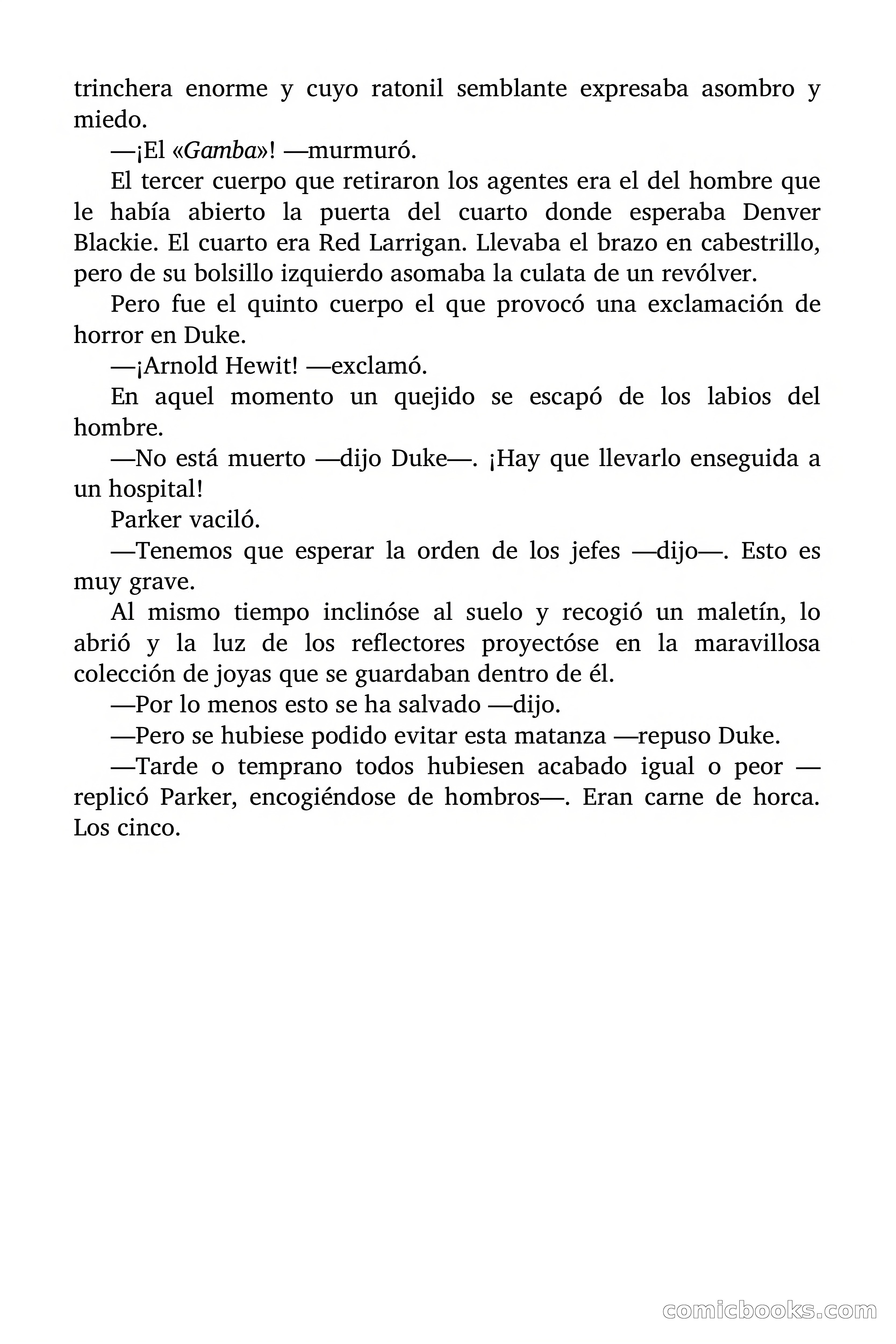 Duke: La muerte llamó tres veces — page 87 of 97