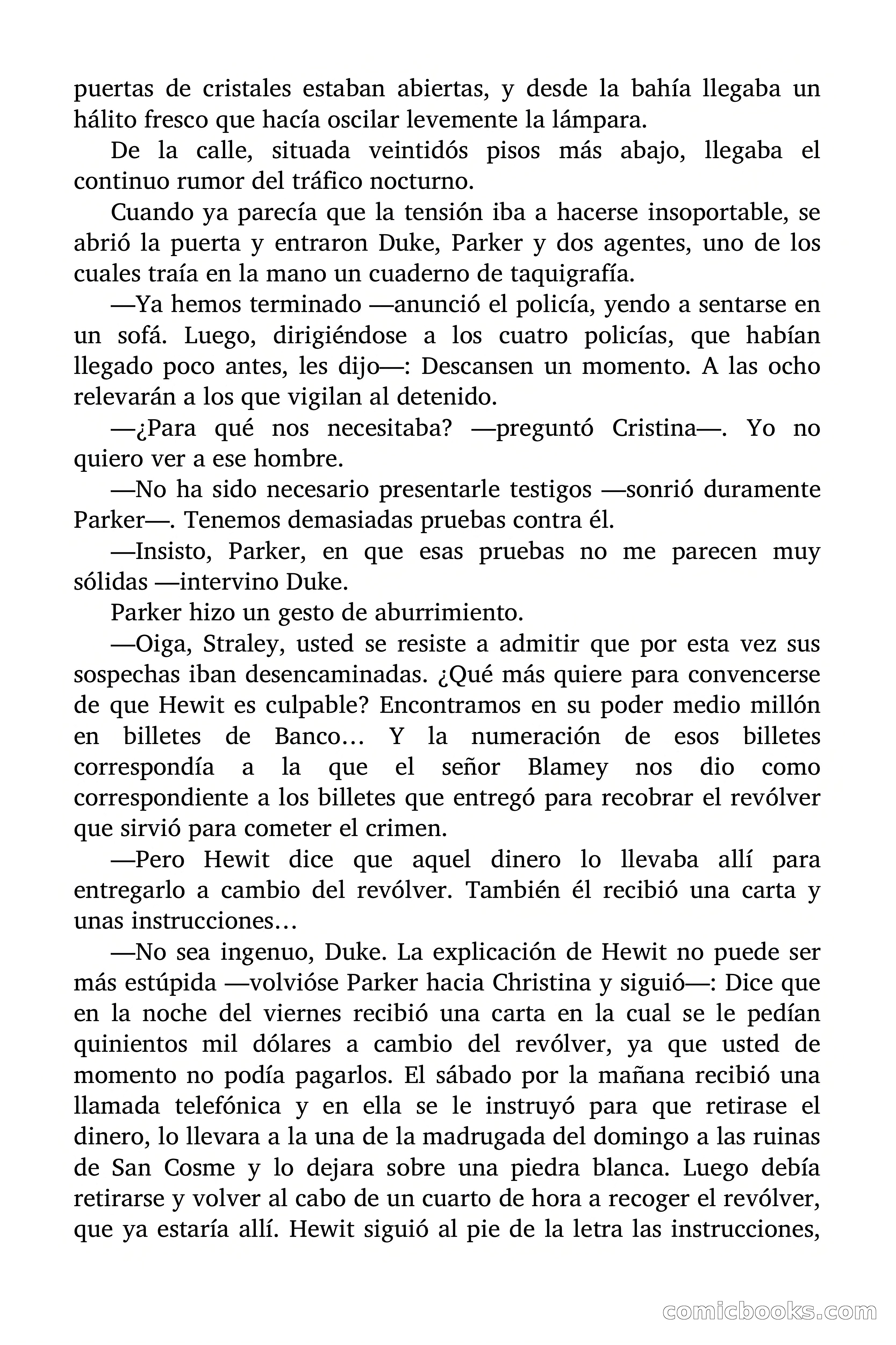 Duke: La muerte llamó tres veces — page 89 of 97