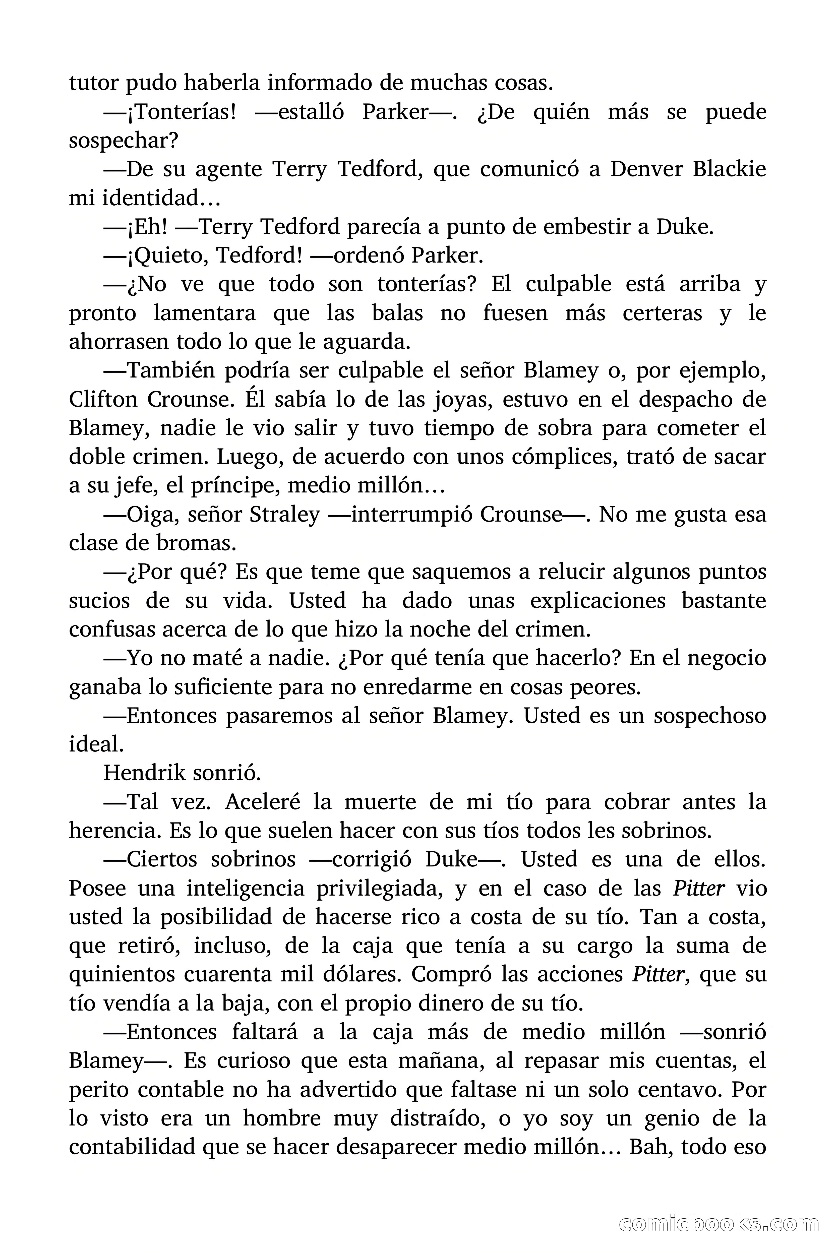 Duke: La muerte llamó tres veces — page 91 of 97