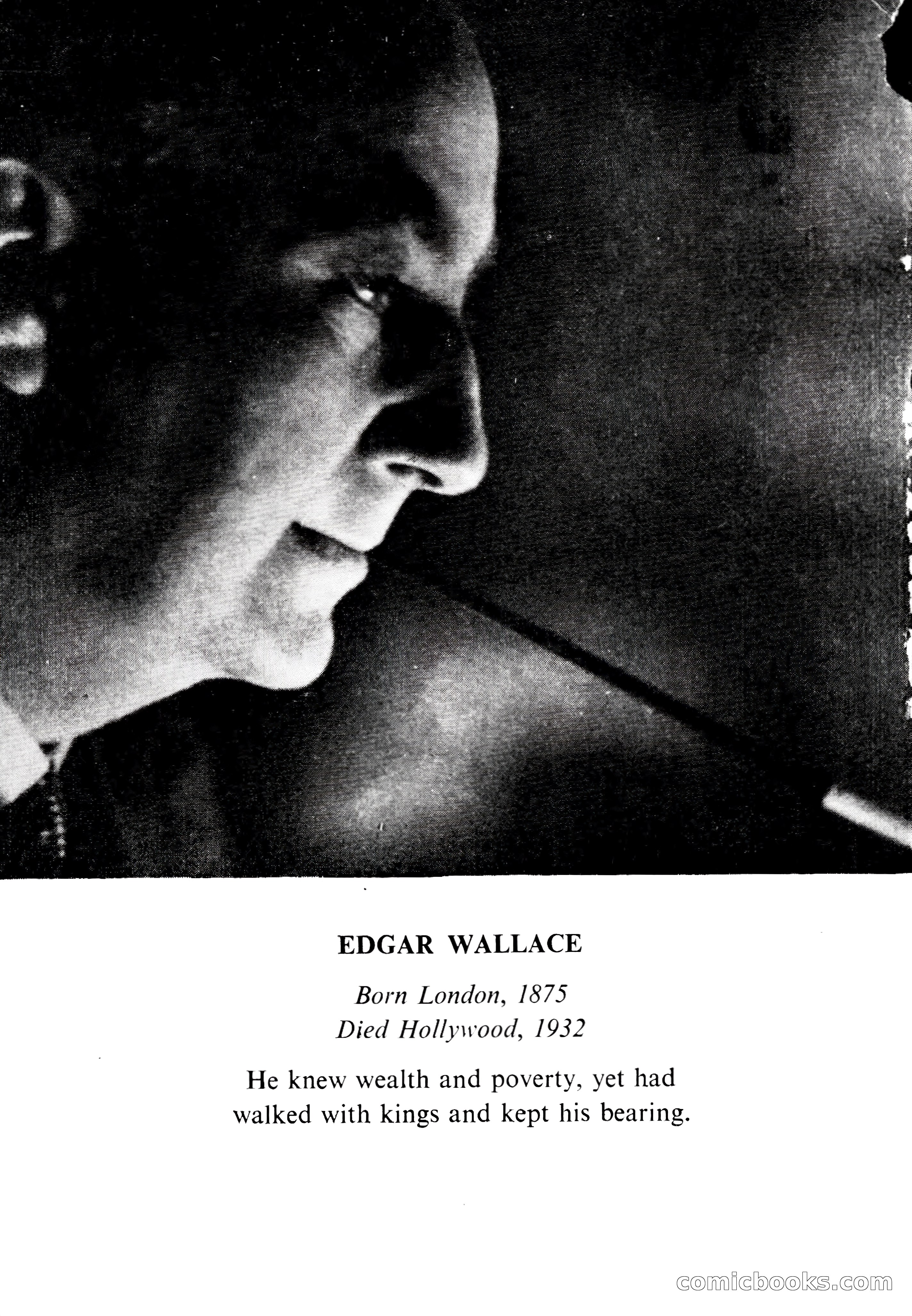 Edgar Wallace Mystery Magazine, Vol. 1, No. 1 — page 2 of 132