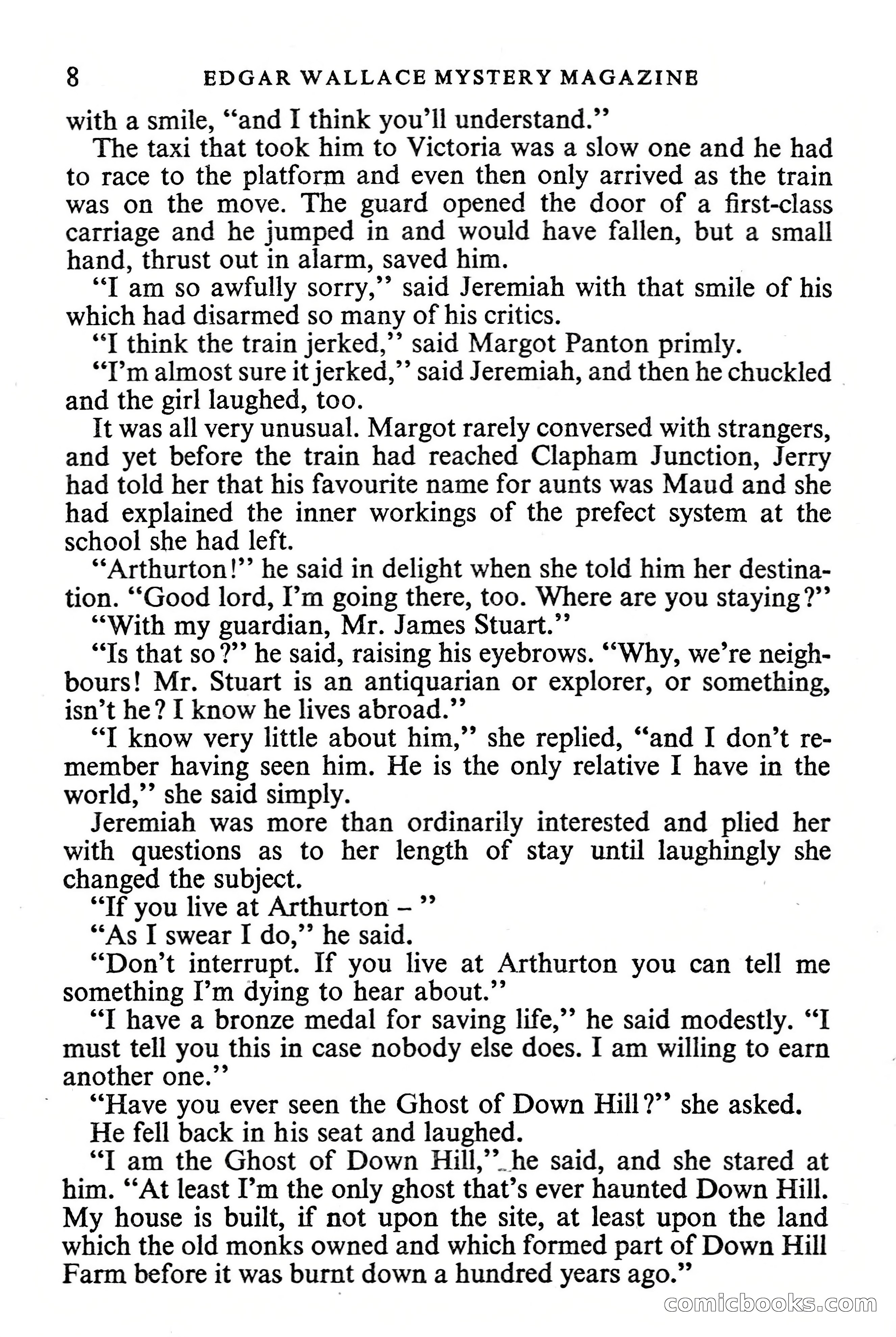 Edgar Wallace Mystery Magazine, Vol. 1, No. 1 — page 10 of 132