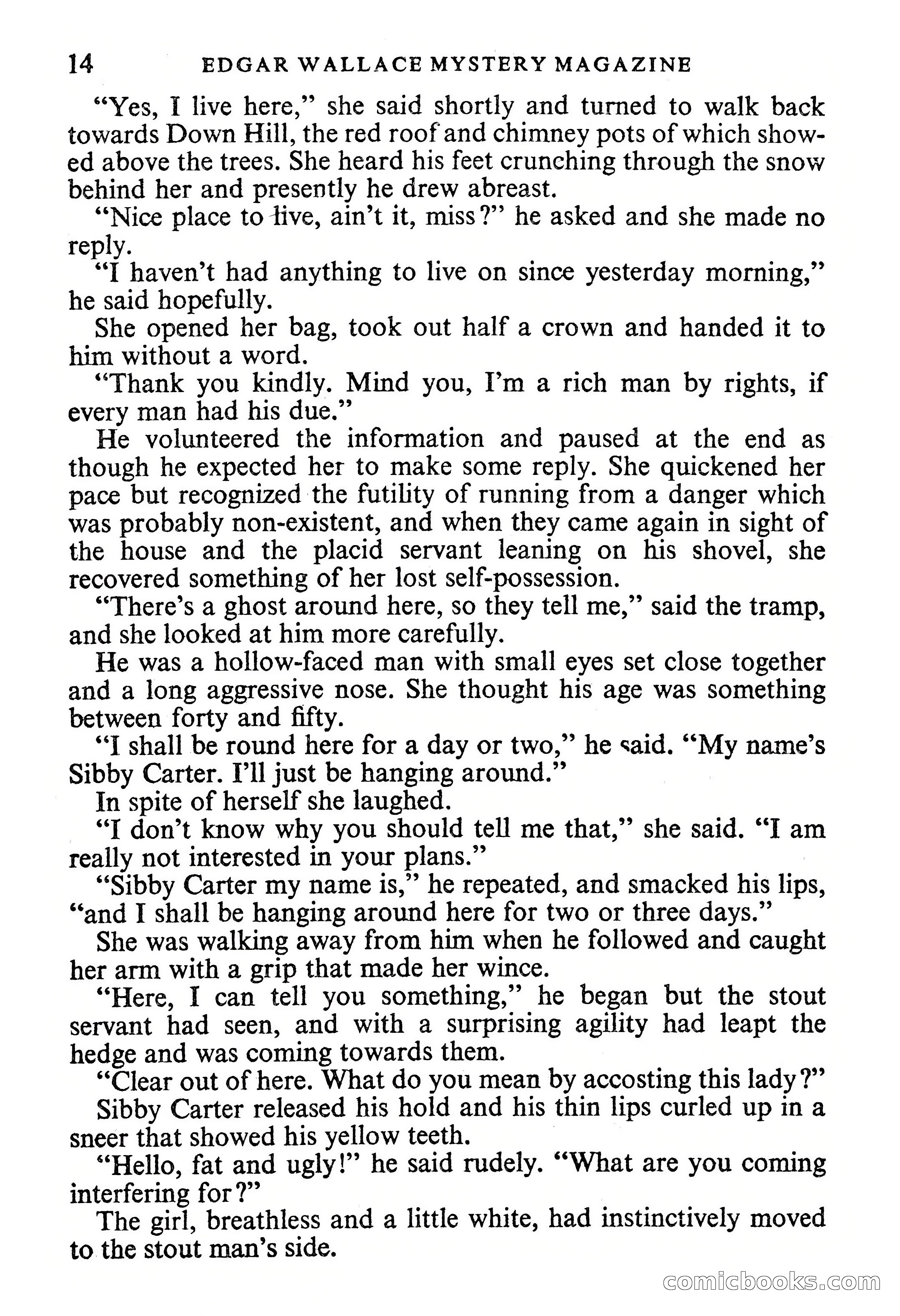 Edgar Wallace Mystery Magazine, Vol. 1, No. 1 — page 16 of 132