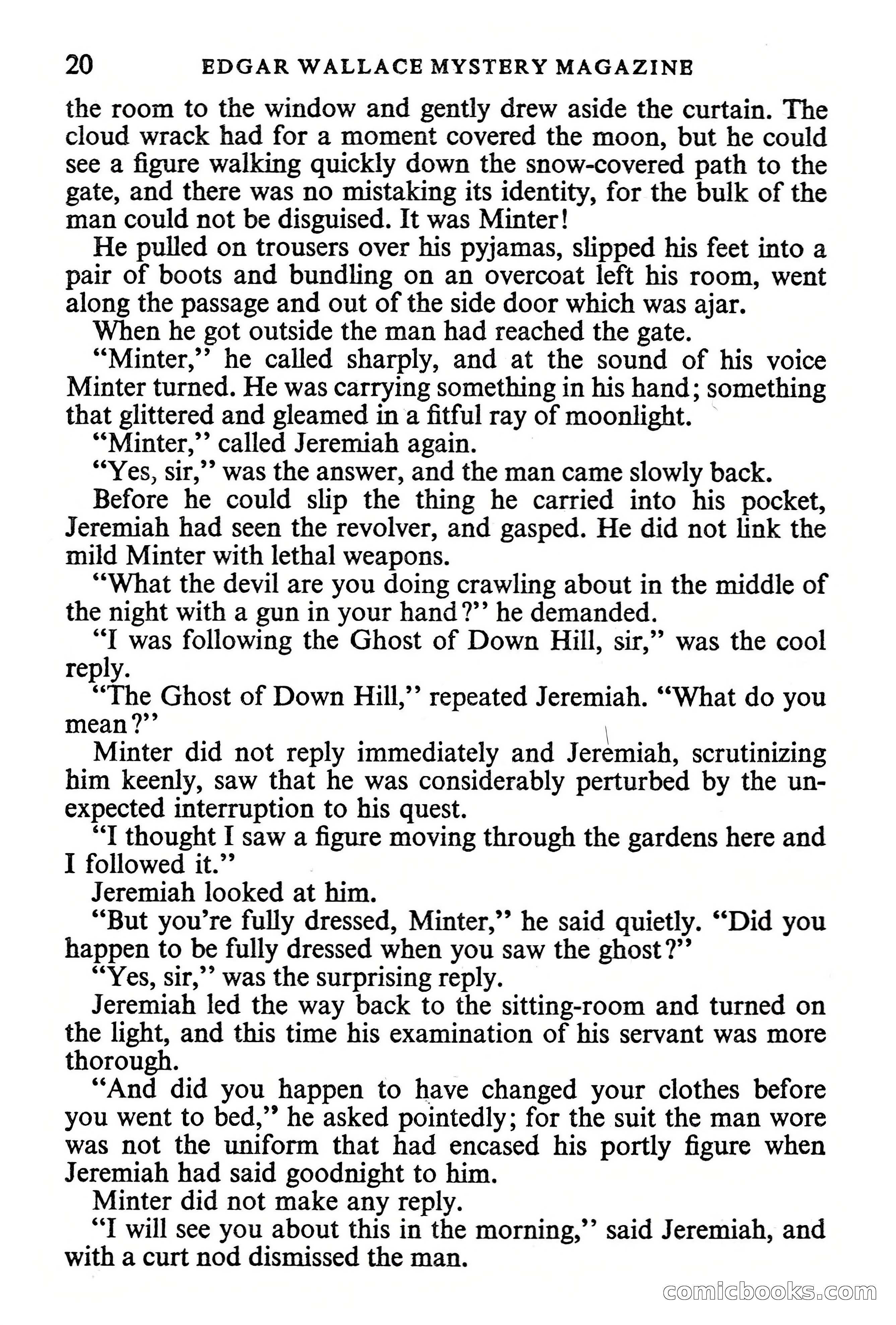 Edgar Wallace Mystery Magazine, Vol. 1, No. 1 — page 22 of 132
