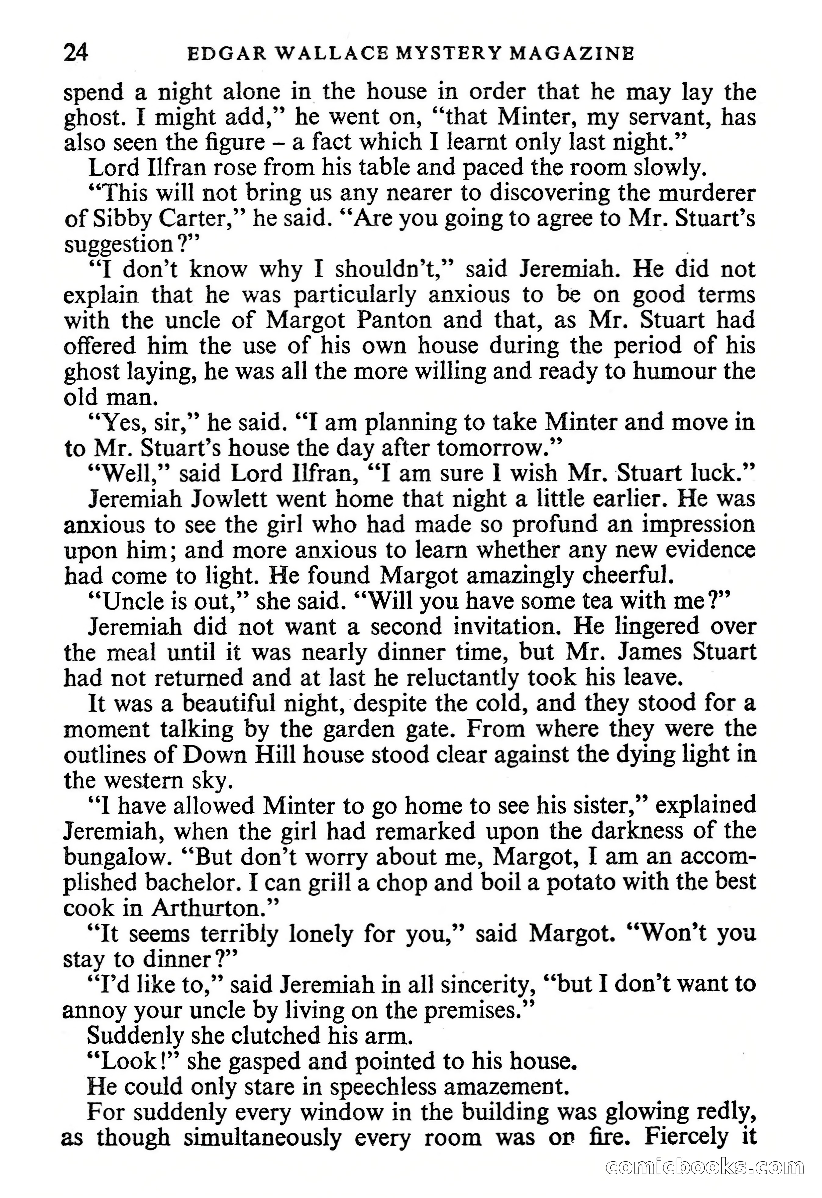 Edgar Wallace Mystery Magazine, Vol. 1, No. 1 — page 26 of 132