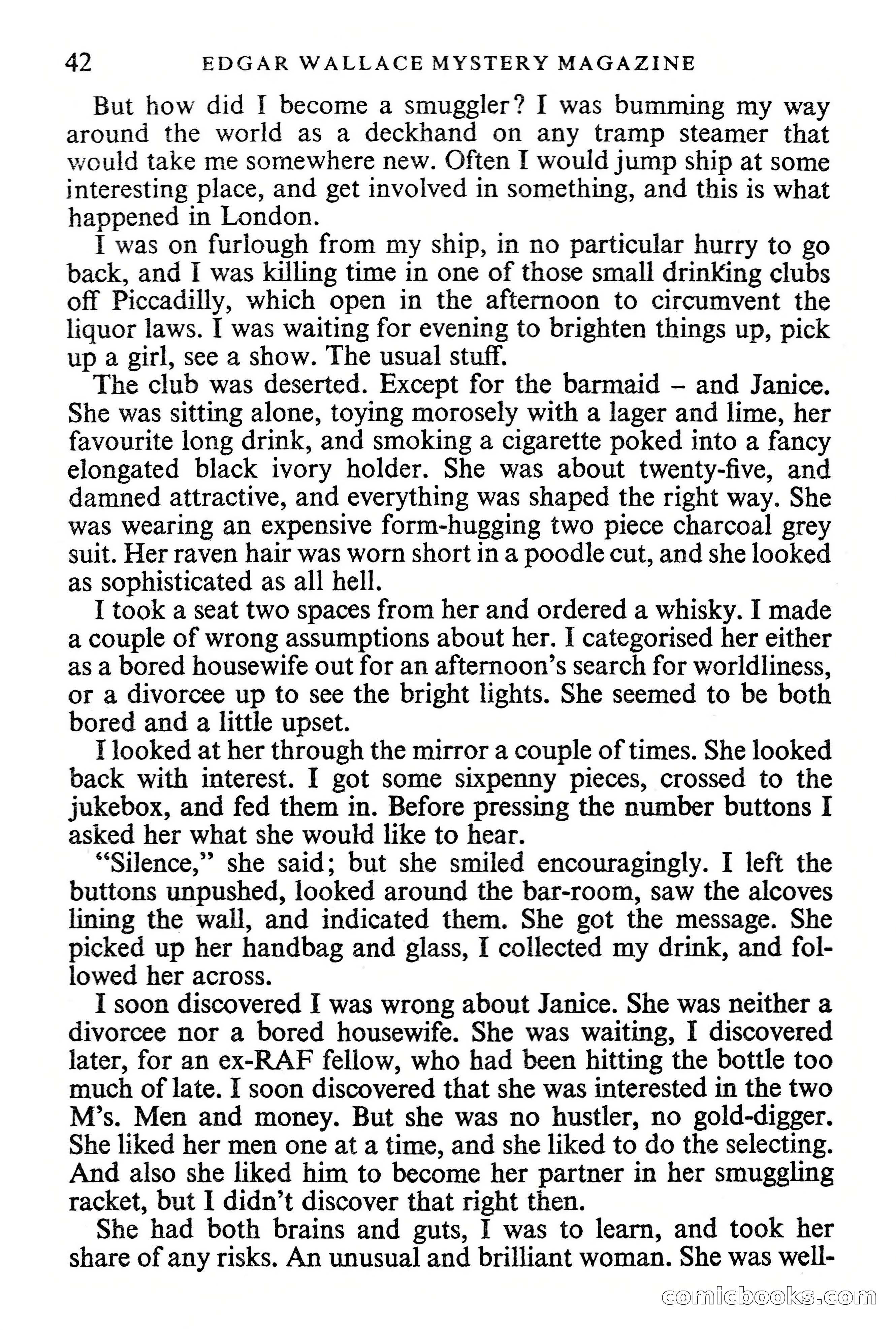 Edgar Wallace Mystery Magazine, Vol. 1, No. 1 — page 44 of 132