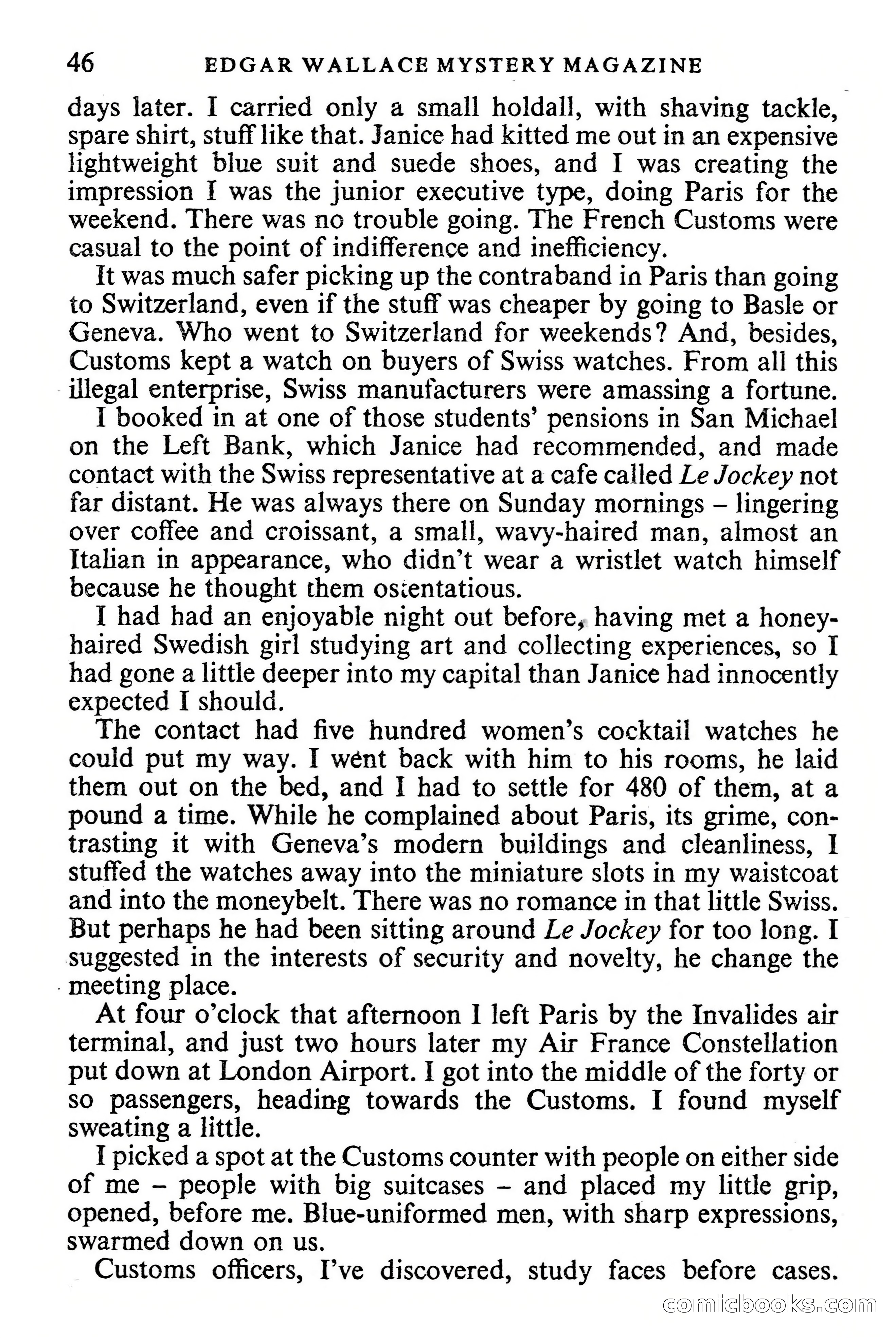Edgar Wallace Mystery Magazine, Vol. 1, No. 1 — page 48 of 132