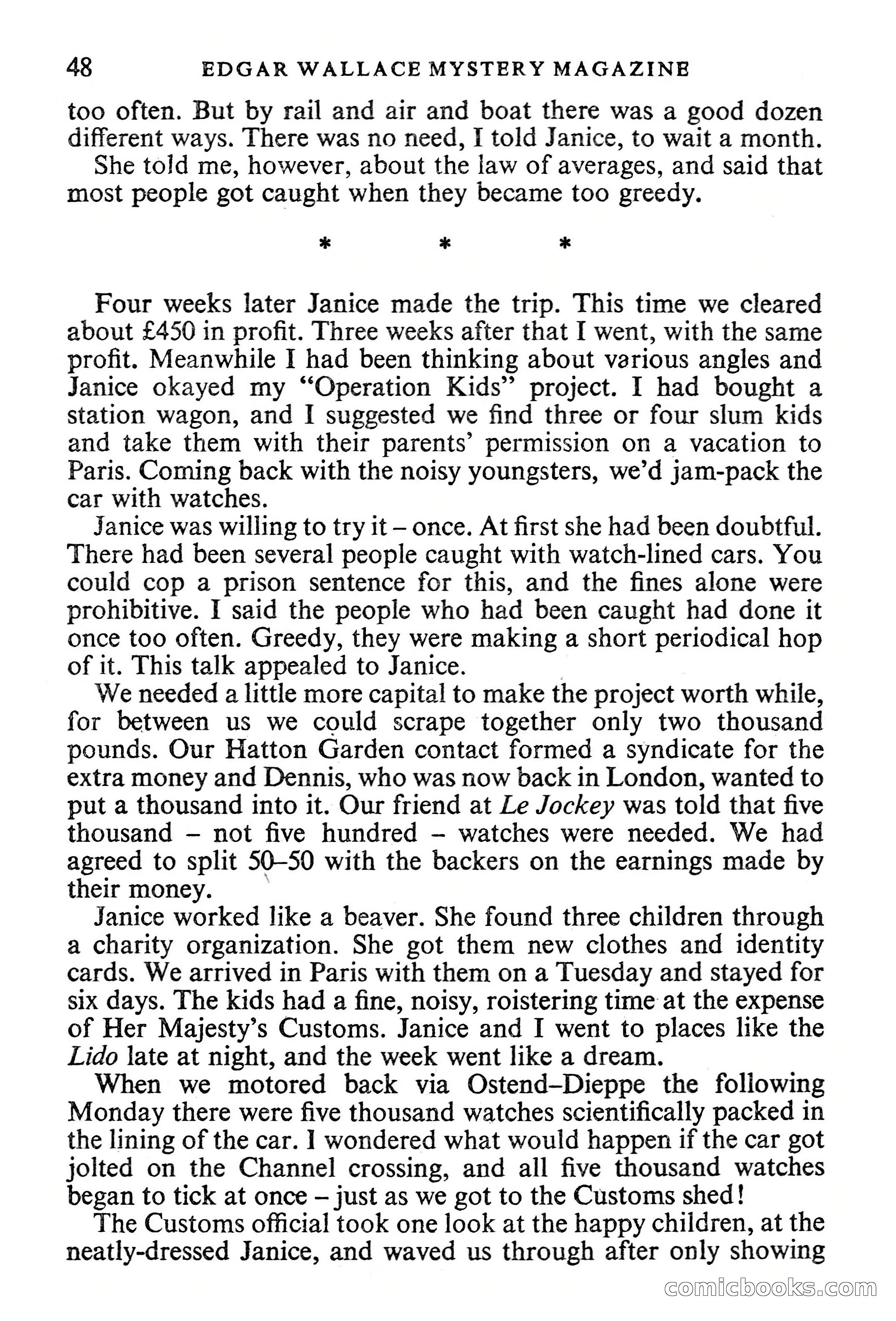 Edgar Wallace Mystery Magazine, Vol. 1, No. 1 — page 50 of 132