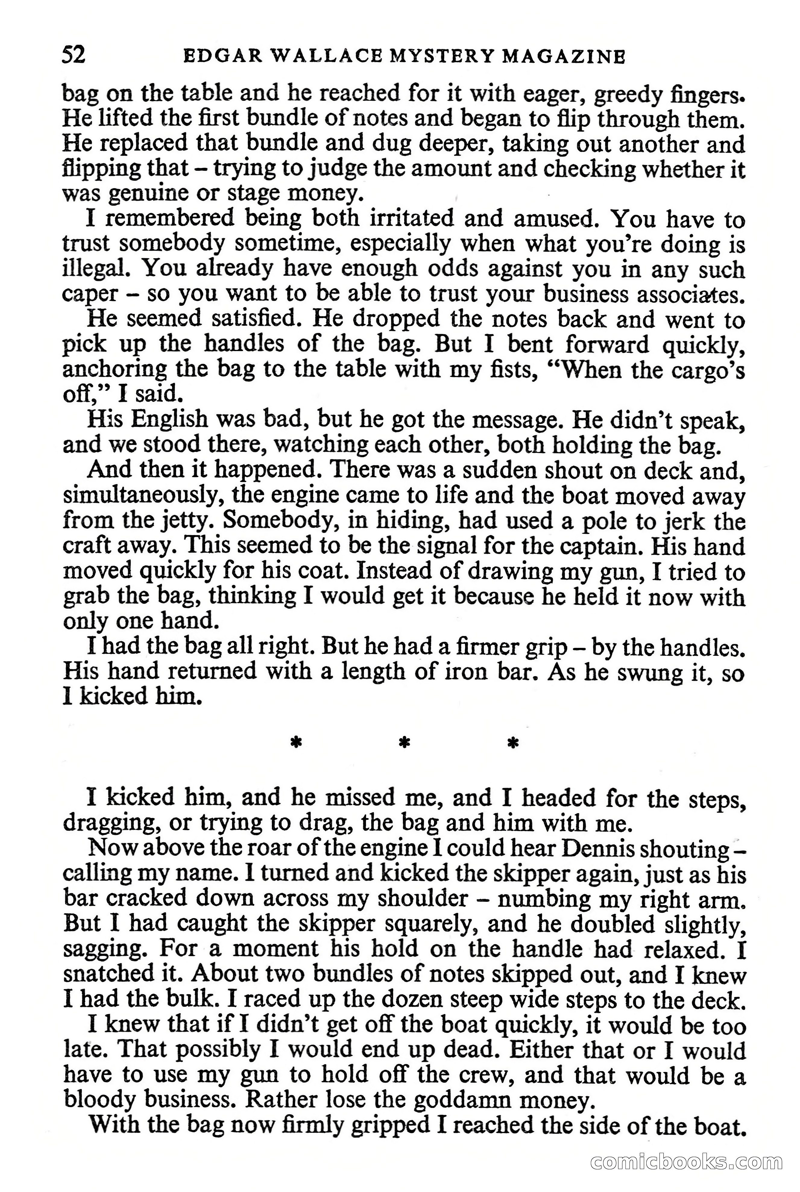 Edgar Wallace Mystery Magazine, Vol. 1, No. 1 — page 54 of 132