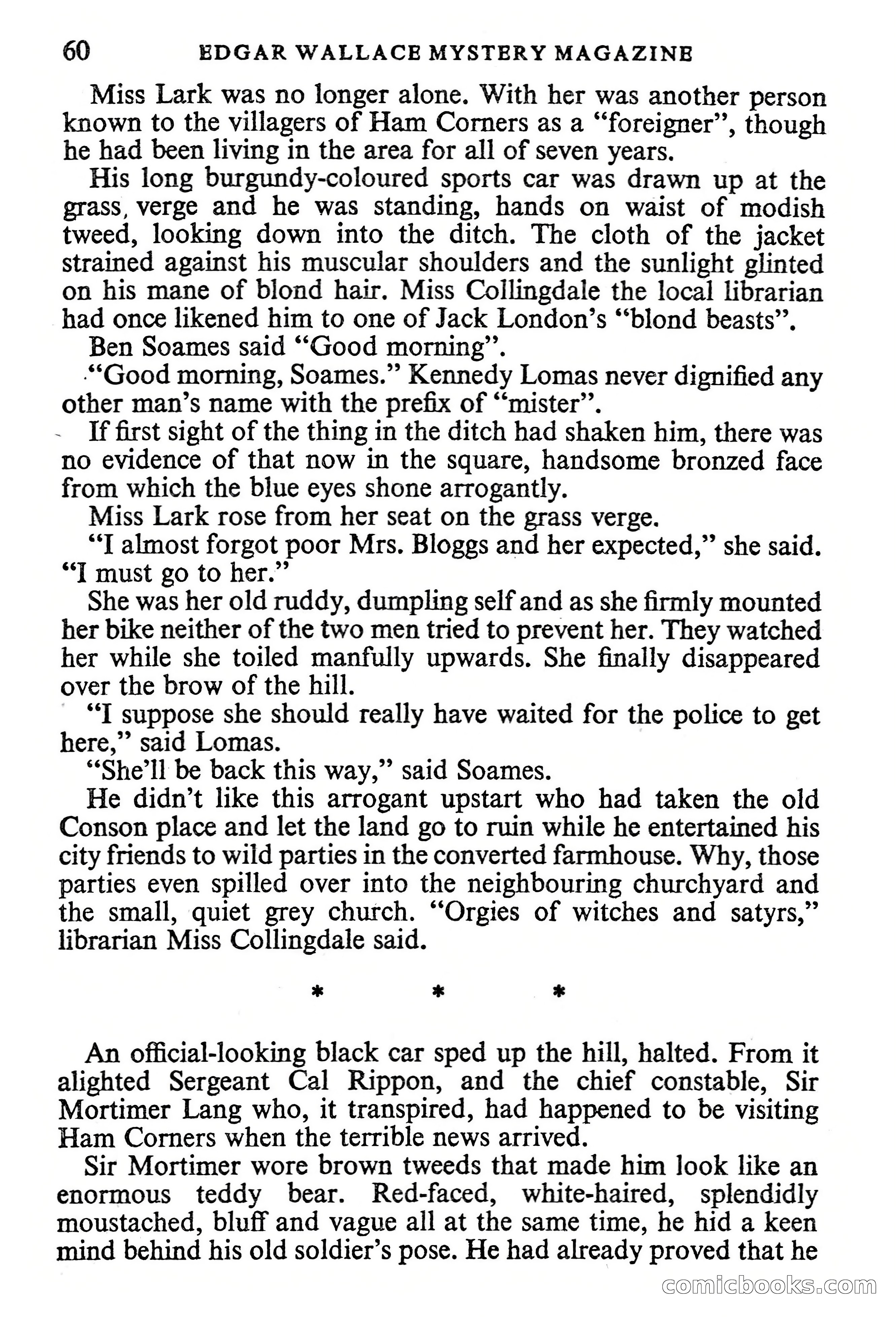 Edgar Wallace Mystery Magazine, Vol. 1, No. 1 — page 62 of 132