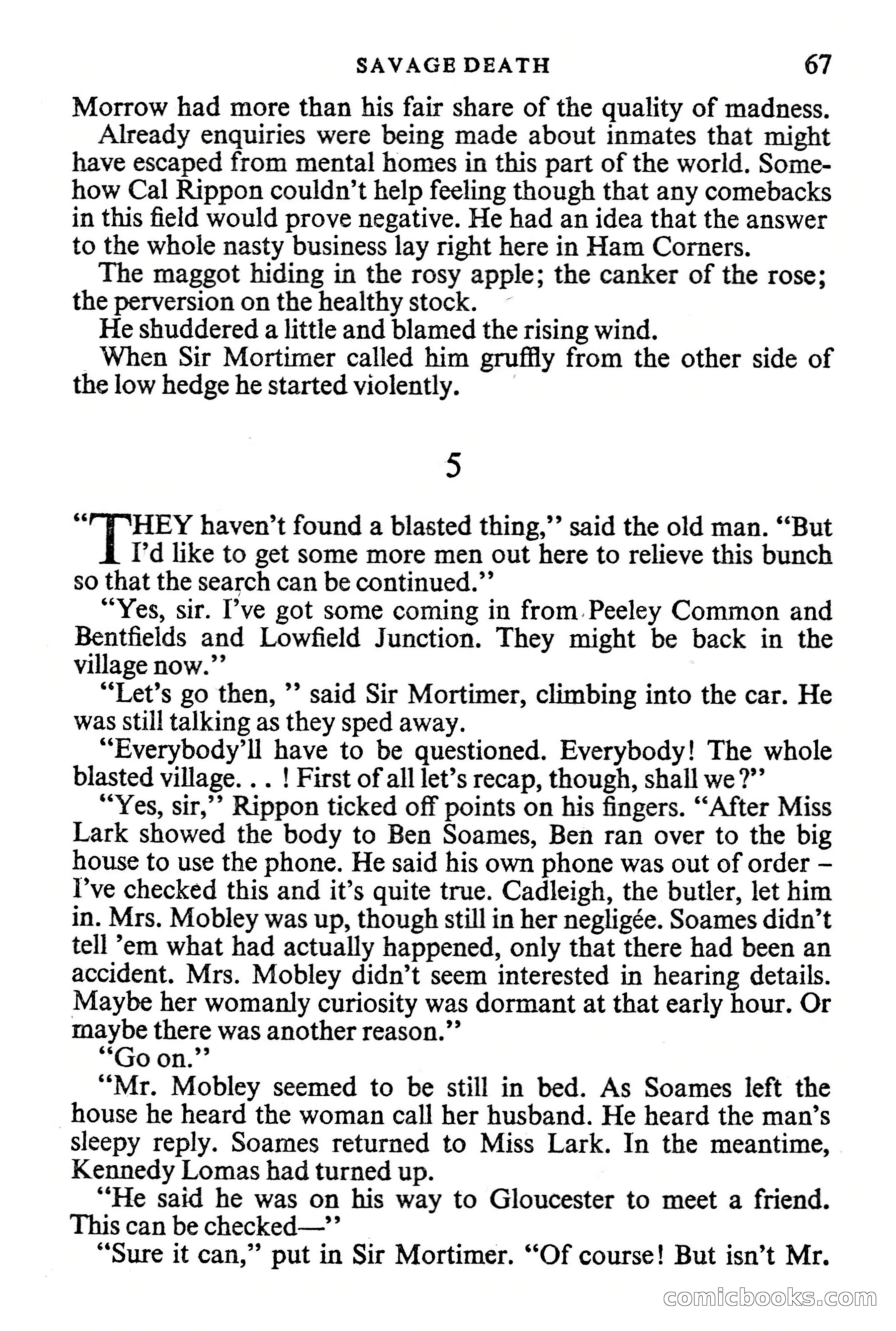Edgar Wallace Mystery Magazine, Vol. 1, No. 1 — page 69 of 132