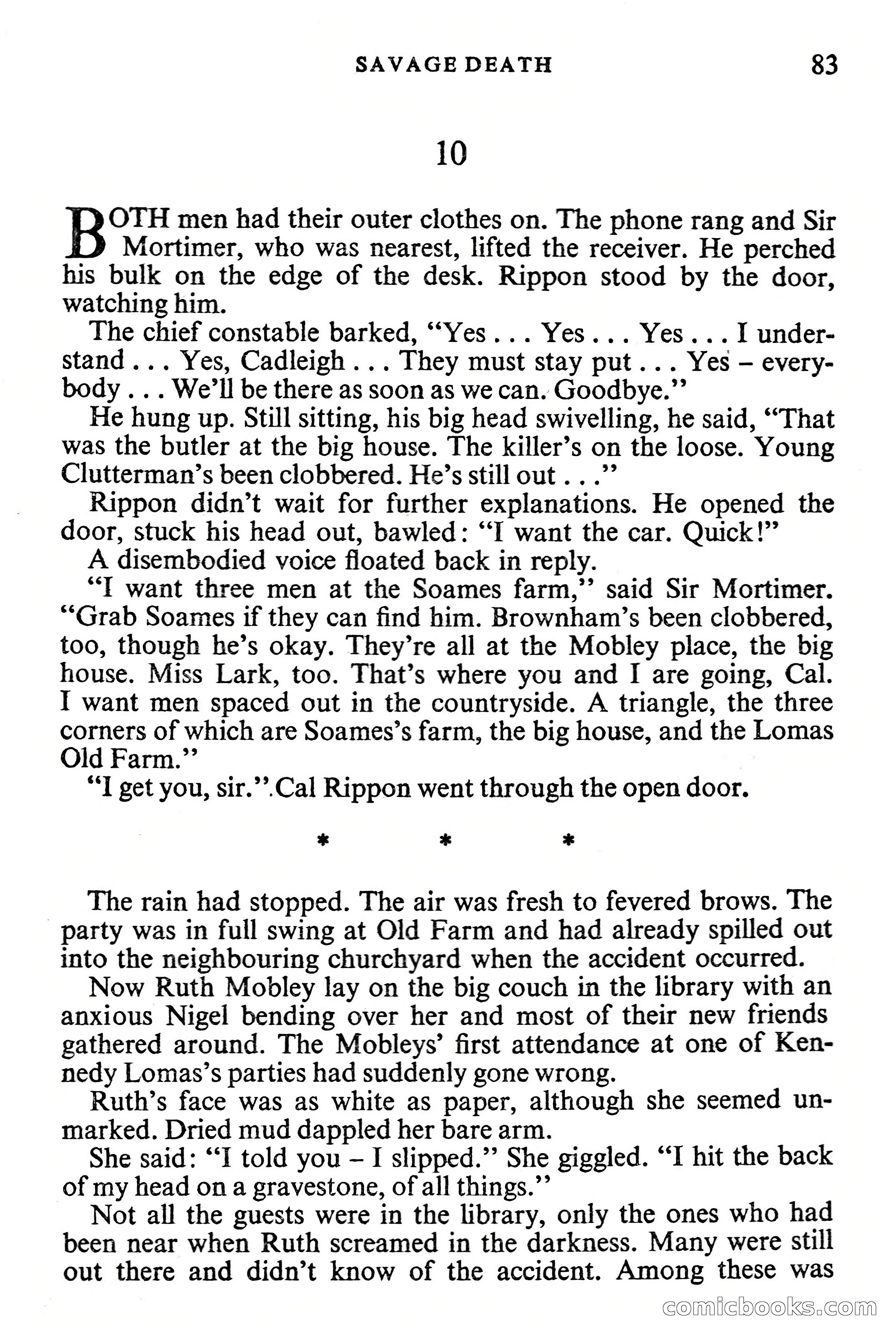 Edgar Wallace Mystery Magazine, Vol. 1, No. 1 — page 85 of 132