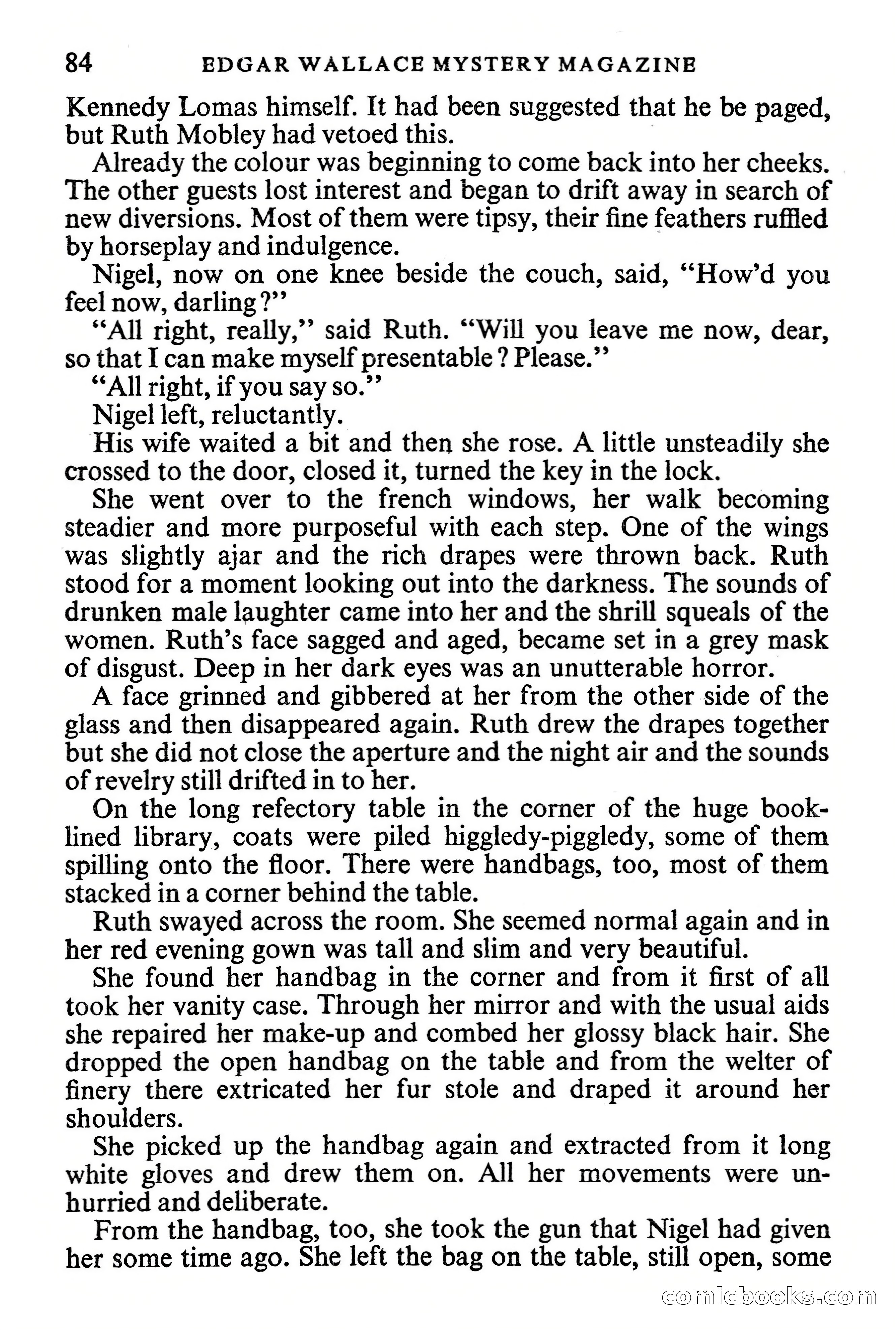Edgar Wallace Mystery Magazine, Vol. 1, No. 1 — page 86 of 132