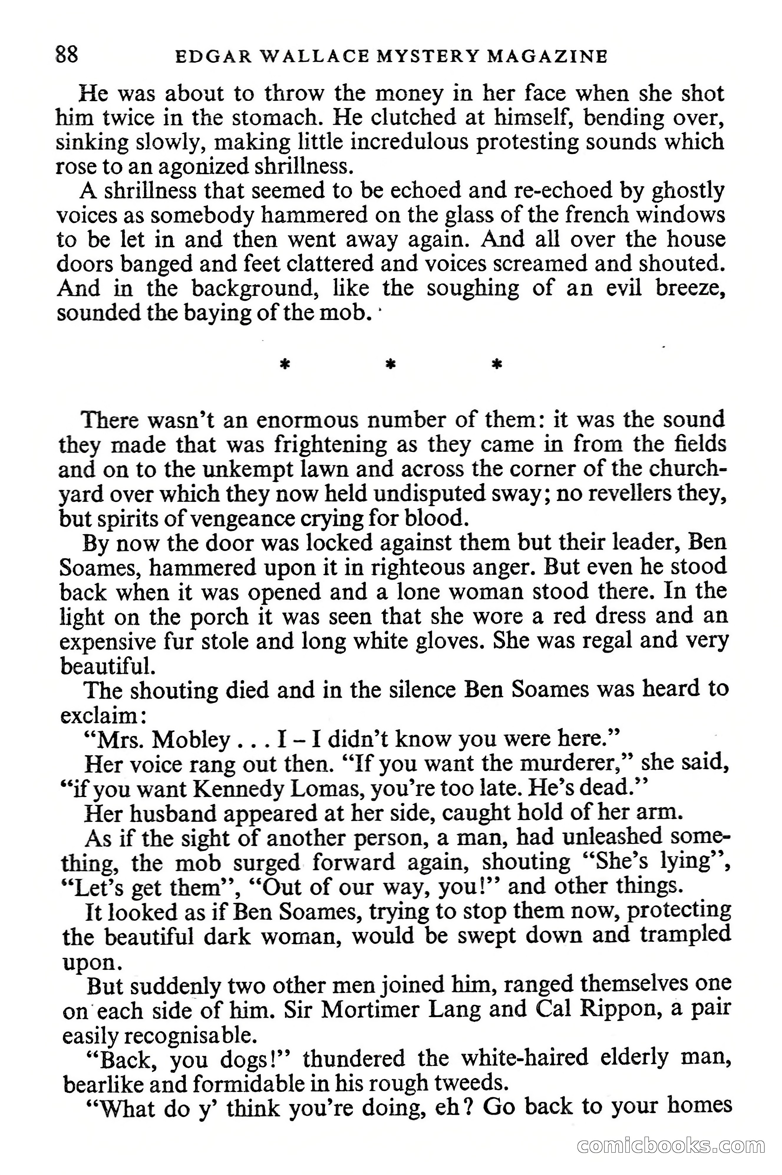 Edgar Wallace Mystery Magazine, Vol. 1, No. 1 — page 90 of 132