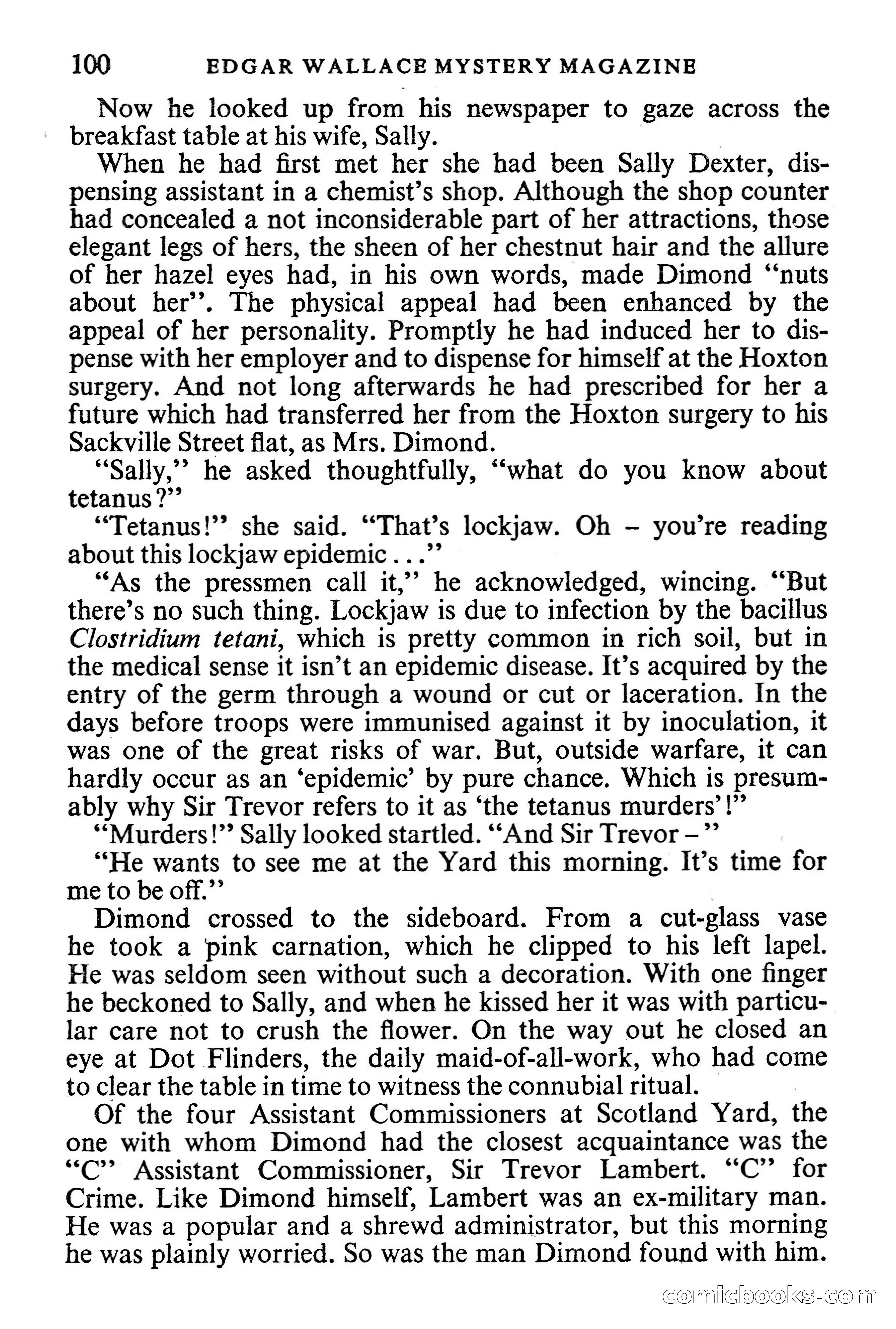 Edgar Wallace Mystery Magazine, Vol. 1, No. 1 — page 102 of 132