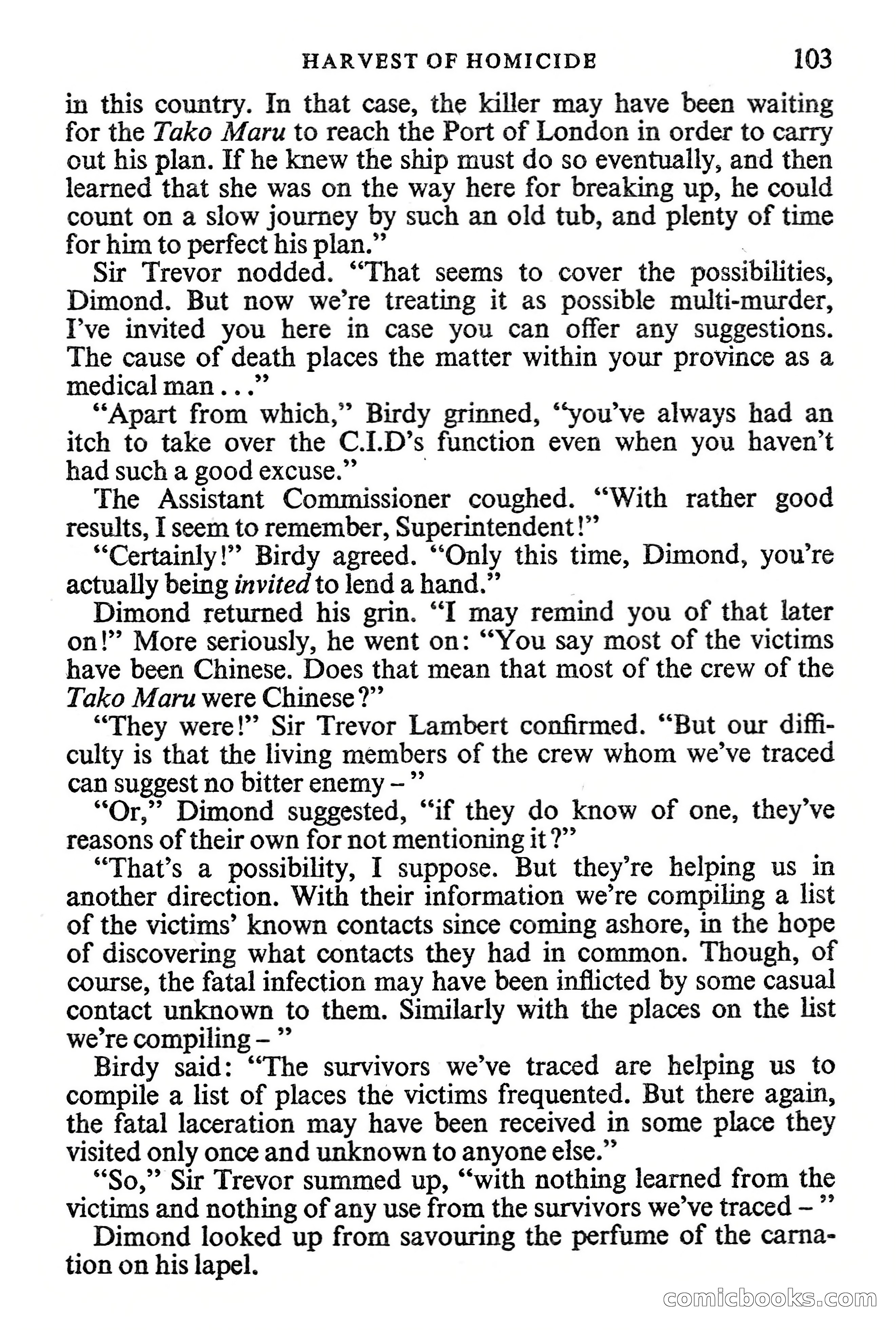 Edgar Wallace Mystery Magazine, Vol. 1, No. 1 — page 105 of 132