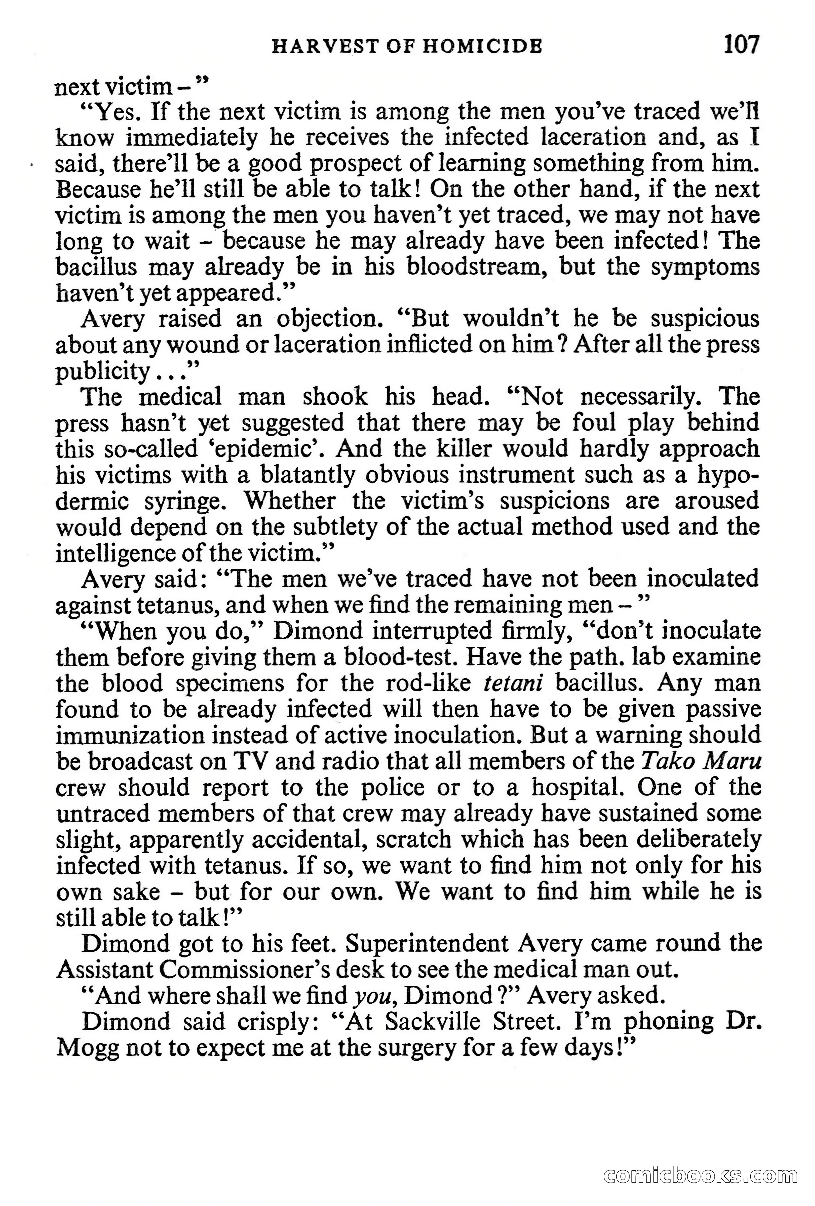 Edgar Wallace Mystery Magazine, Vol. 1, No. 1 — page 109 of 132