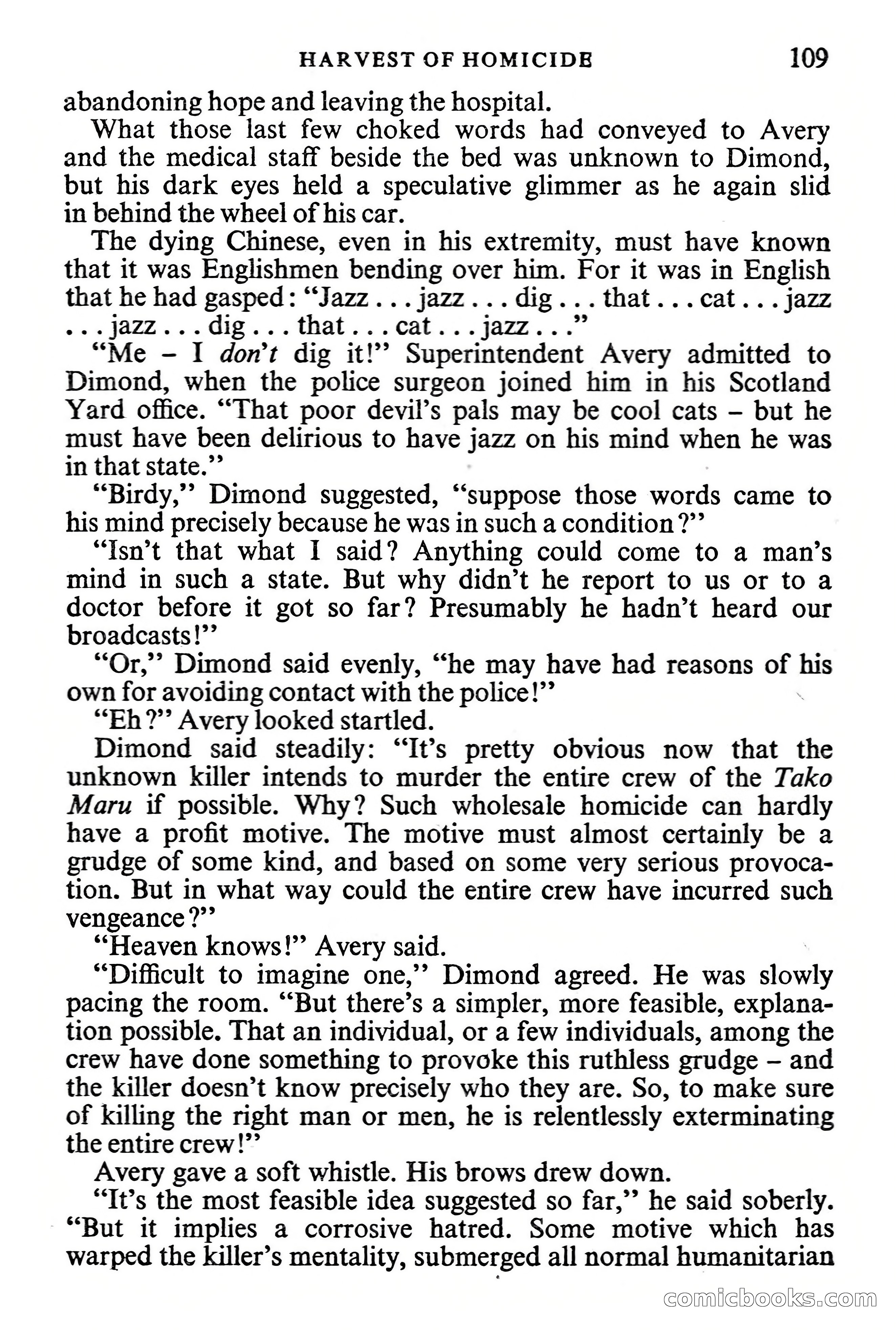 Edgar Wallace Mystery Magazine, Vol. 1, No. 1 — page 111 of 132