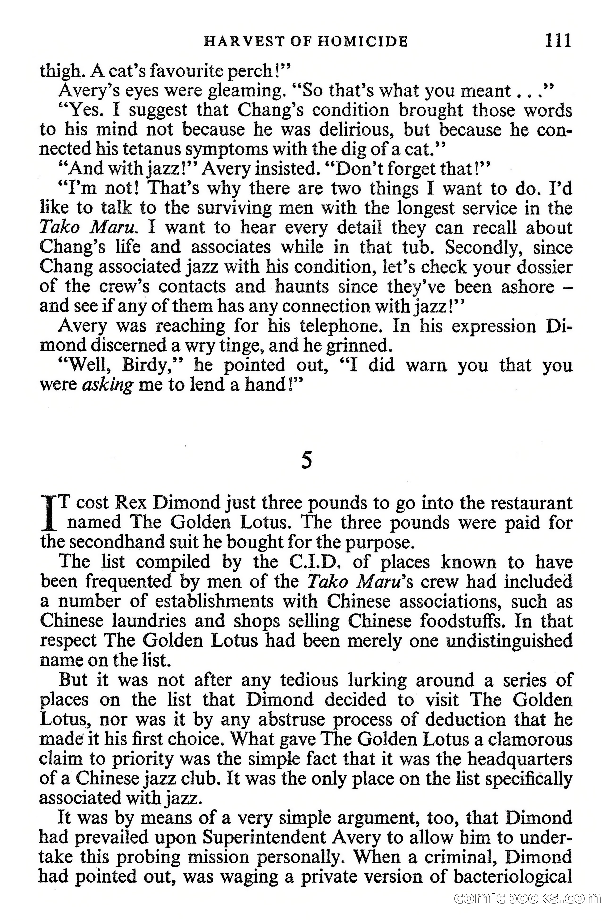 Edgar Wallace Mystery Magazine, Vol. 1, No. 1 — page 113 of 132