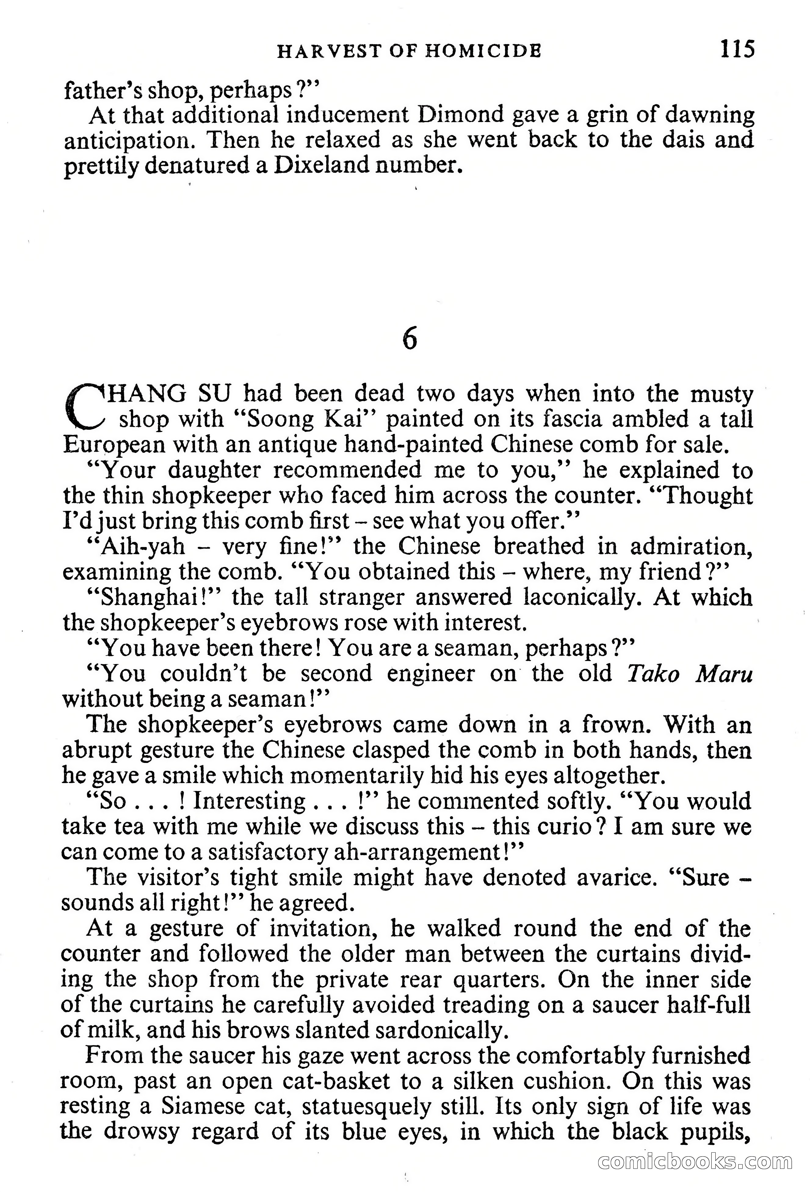 Edgar Wallace Mystery Magazine, Vol. 1, No. 1 — page 117 of 132