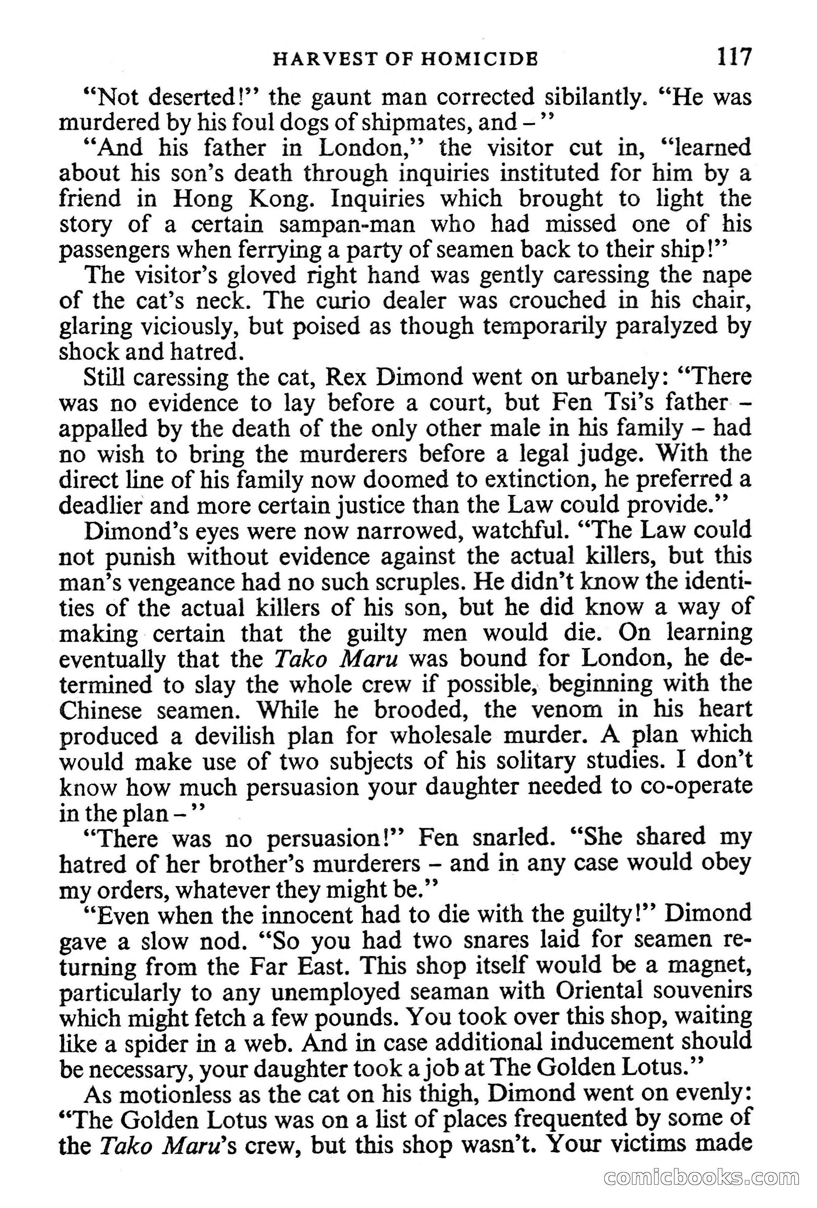 Edgar Wallace Mystery Magazine, Vol. 1, No. 1 — page 119 of 132