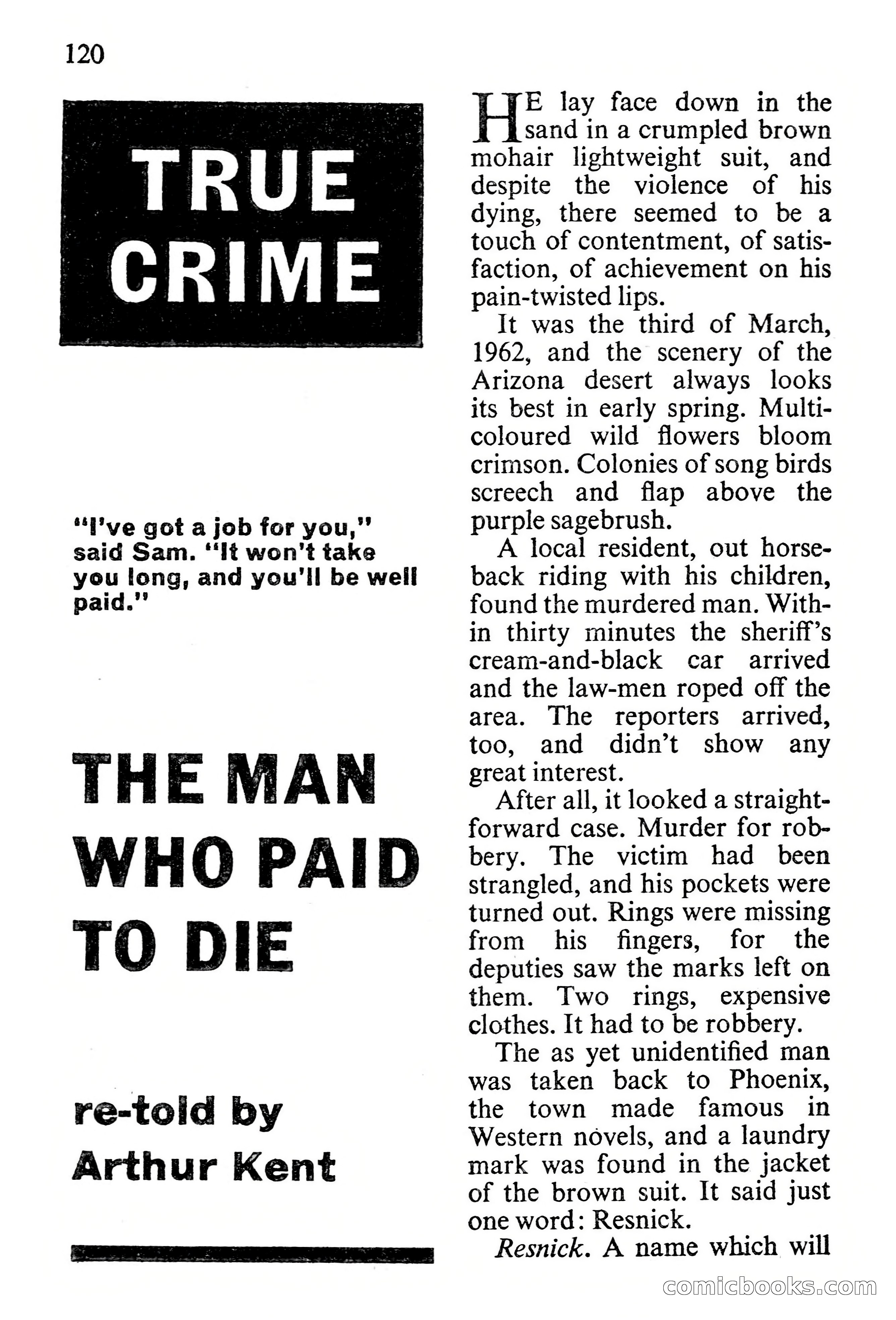 Edgar Wallace Mystery Magazine, Vol. 1, No. 1 — page 122 of 132
