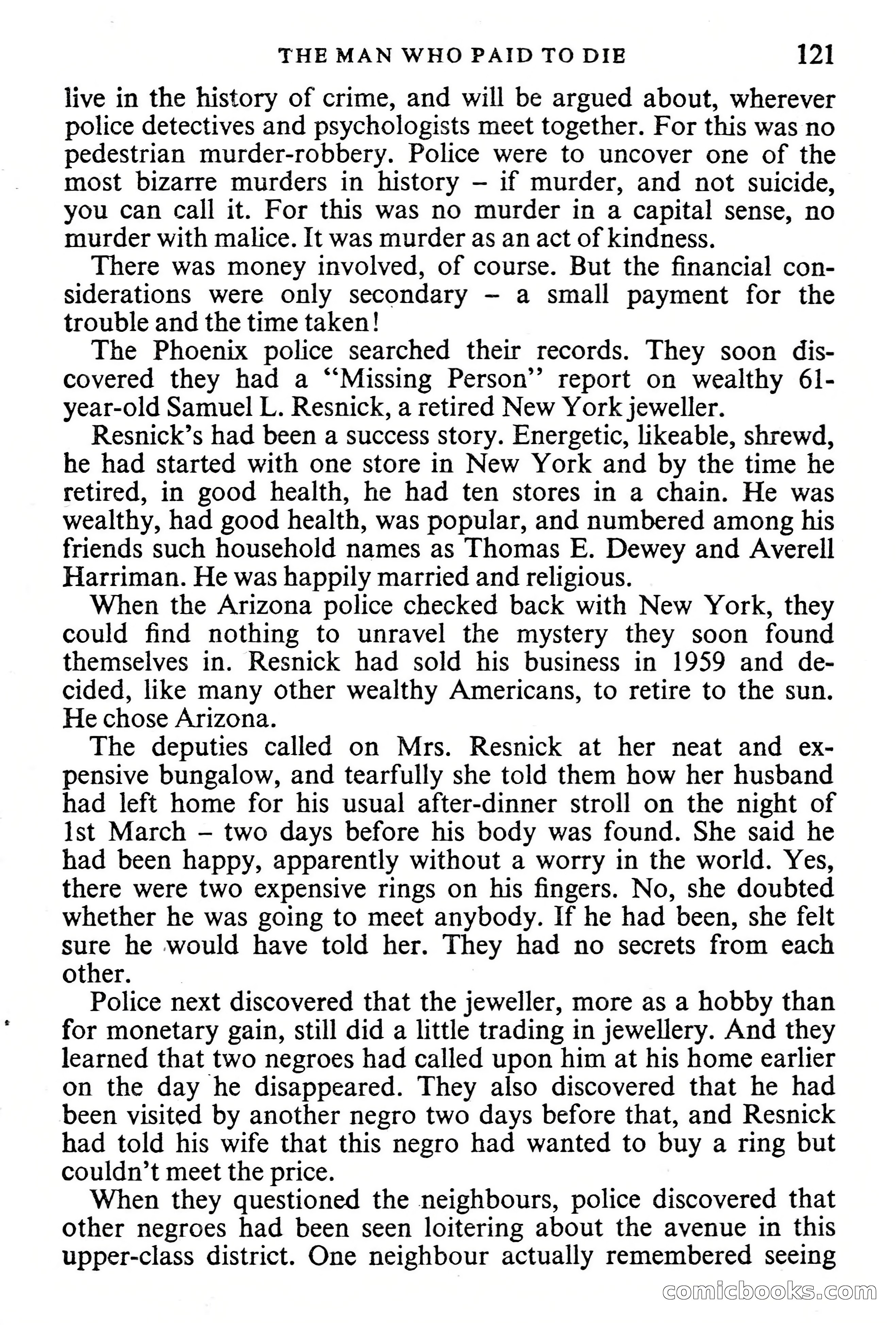 Edgar Wallace Mystery Magazine, Vol. 1, No. 1 — page 123 of 132