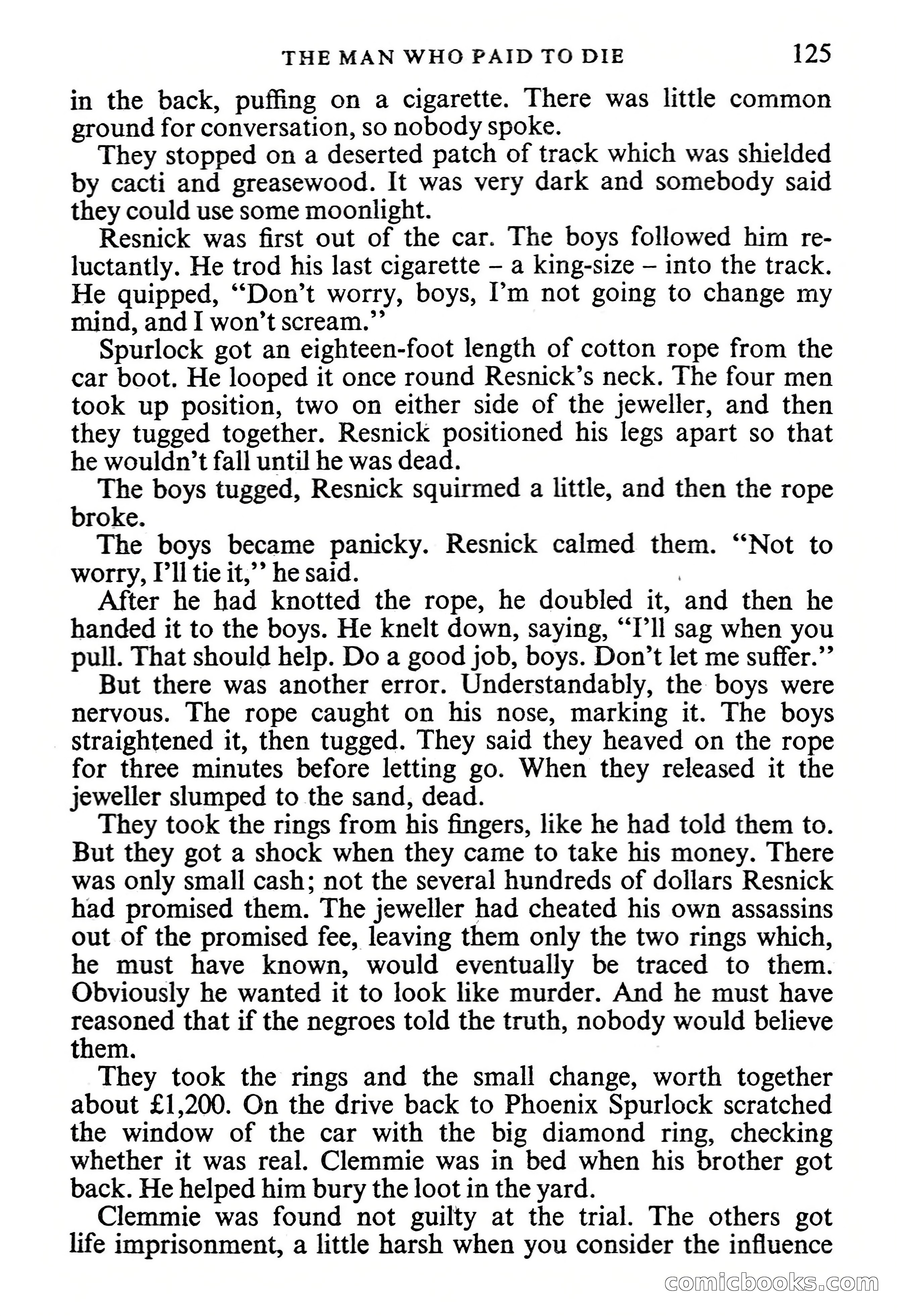 Edgar Wallace Mystery Magazine, Vol. 1, No. 1 — page 127 of 132