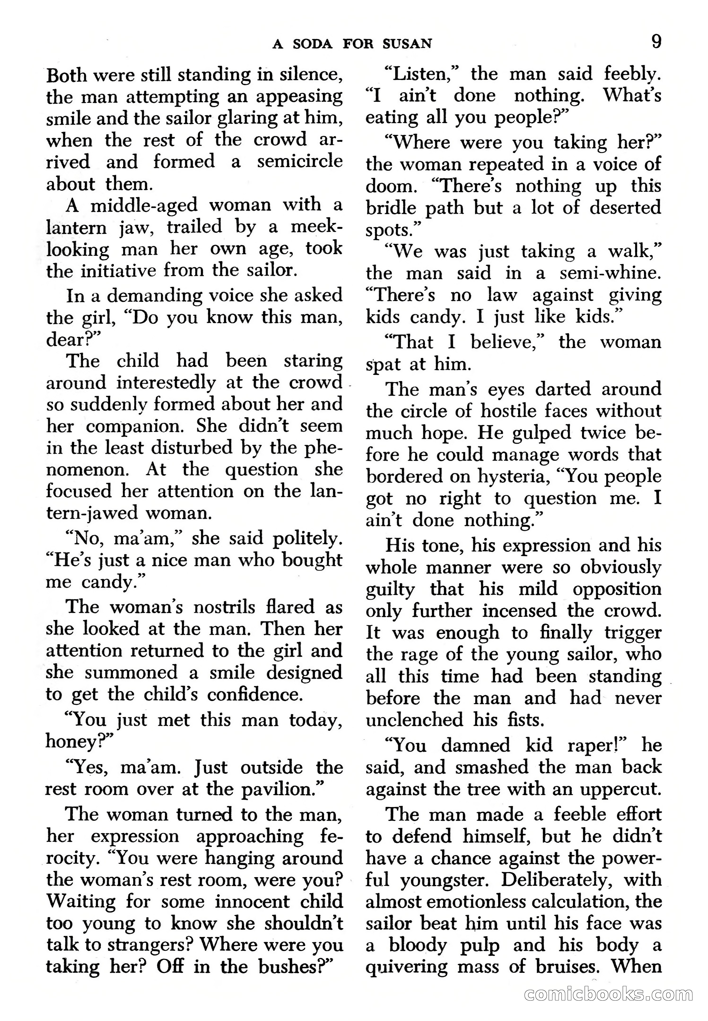 Edgar Wallace Mystery Magazine, March 1966 — page 9 of 164