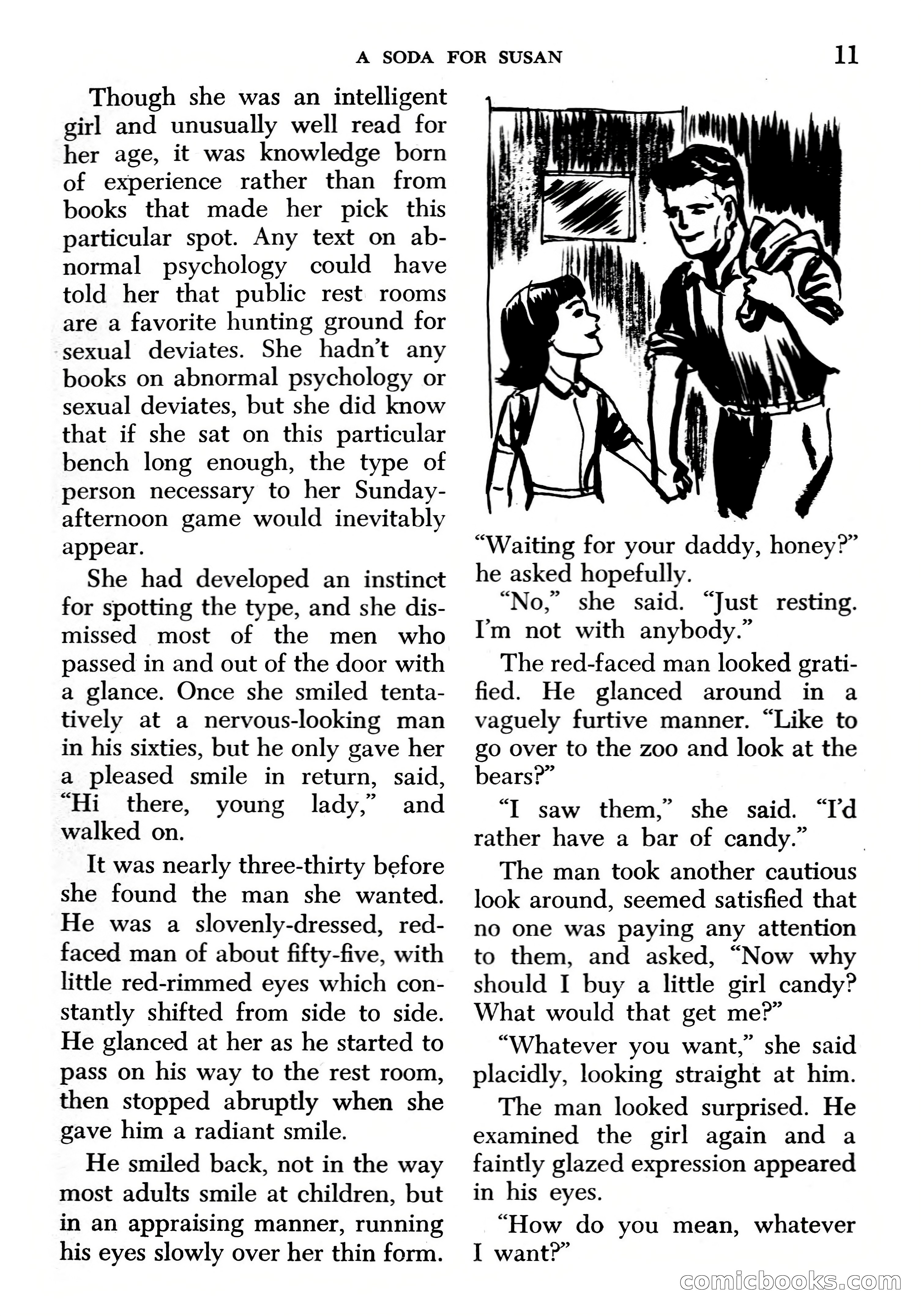 Edgar Wallace Mystery Magazine, March 1966 — page 11 of 164