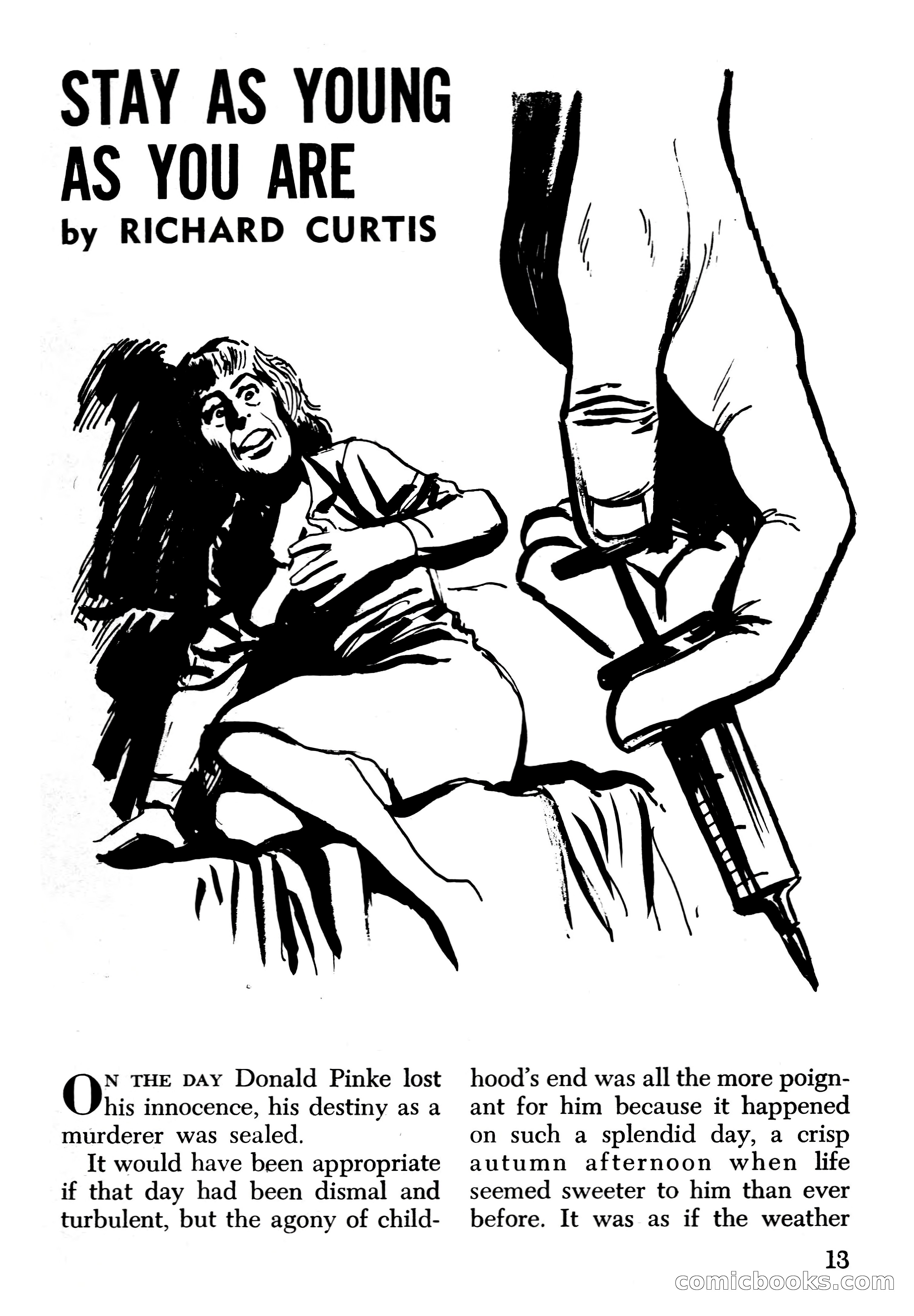 Edgar Wallace Mystery Magazine, March 1966 — page 13 of 164