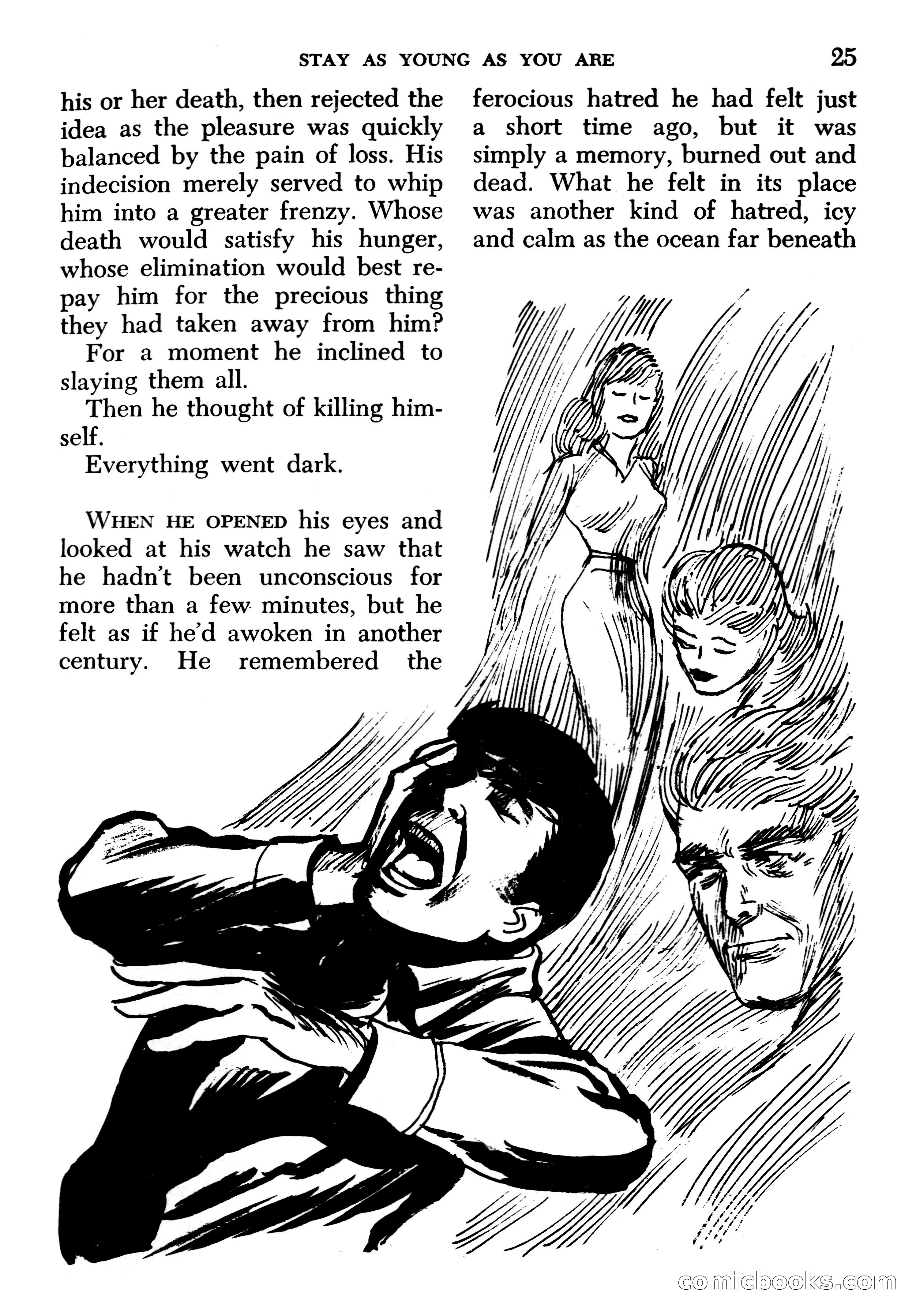 Edgar Wallace Mystery Magazine, March 1966 — page 25 of 164