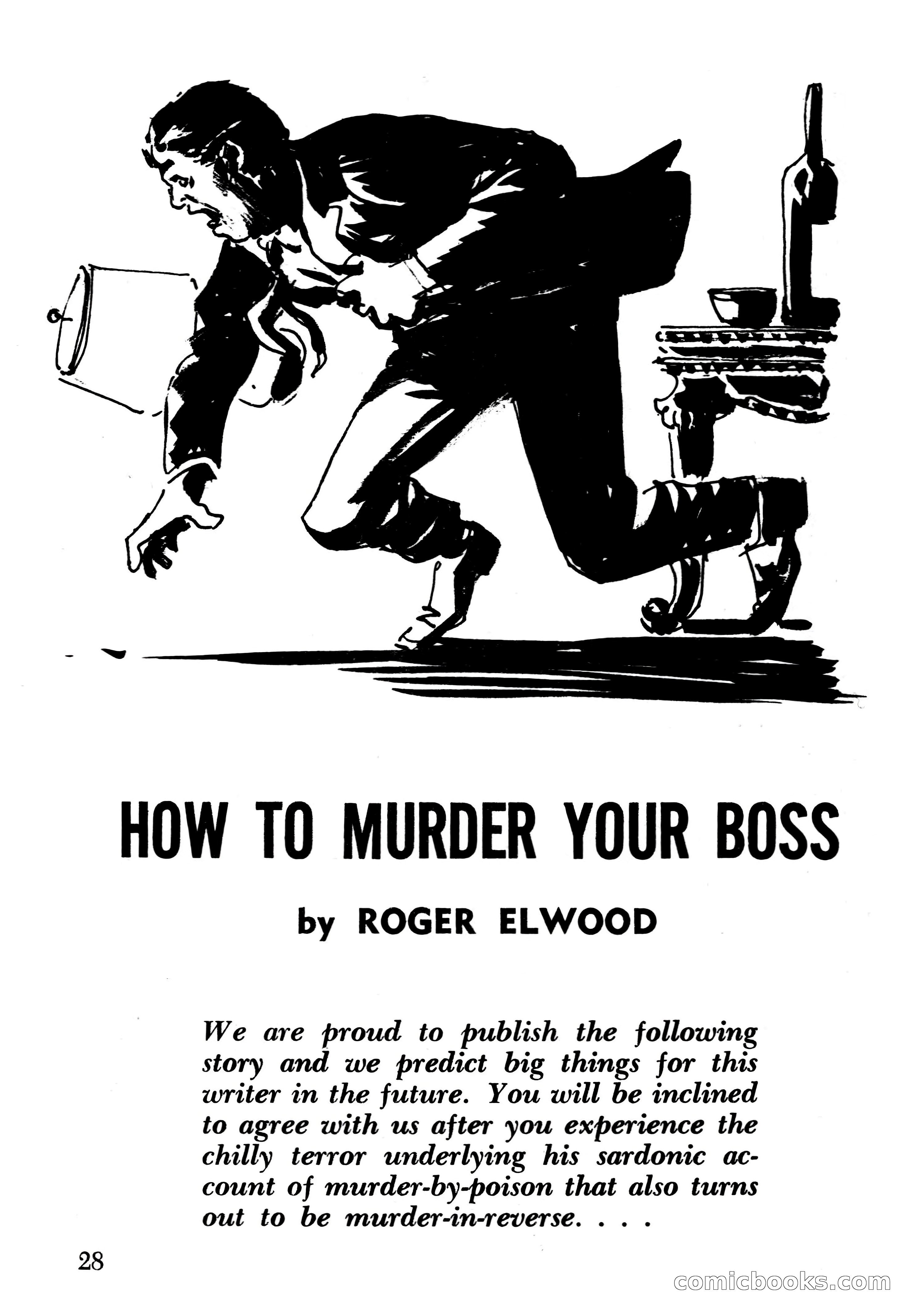 Edgar Wallace Mystery Magazine, March 1966 — page 28 of 164