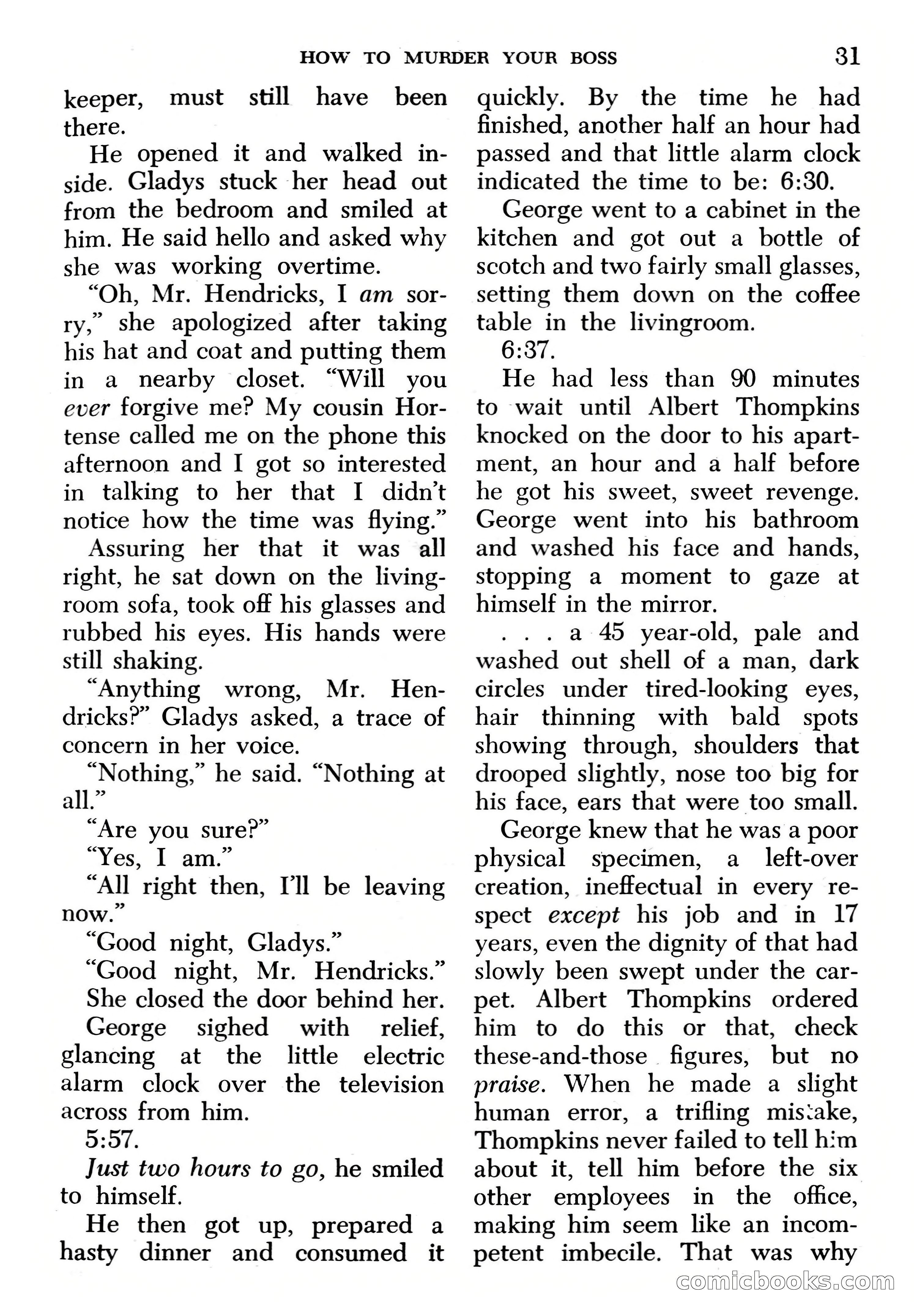 Edgar Wallace Mystery Magazine, March 1966 — page 31 of 164