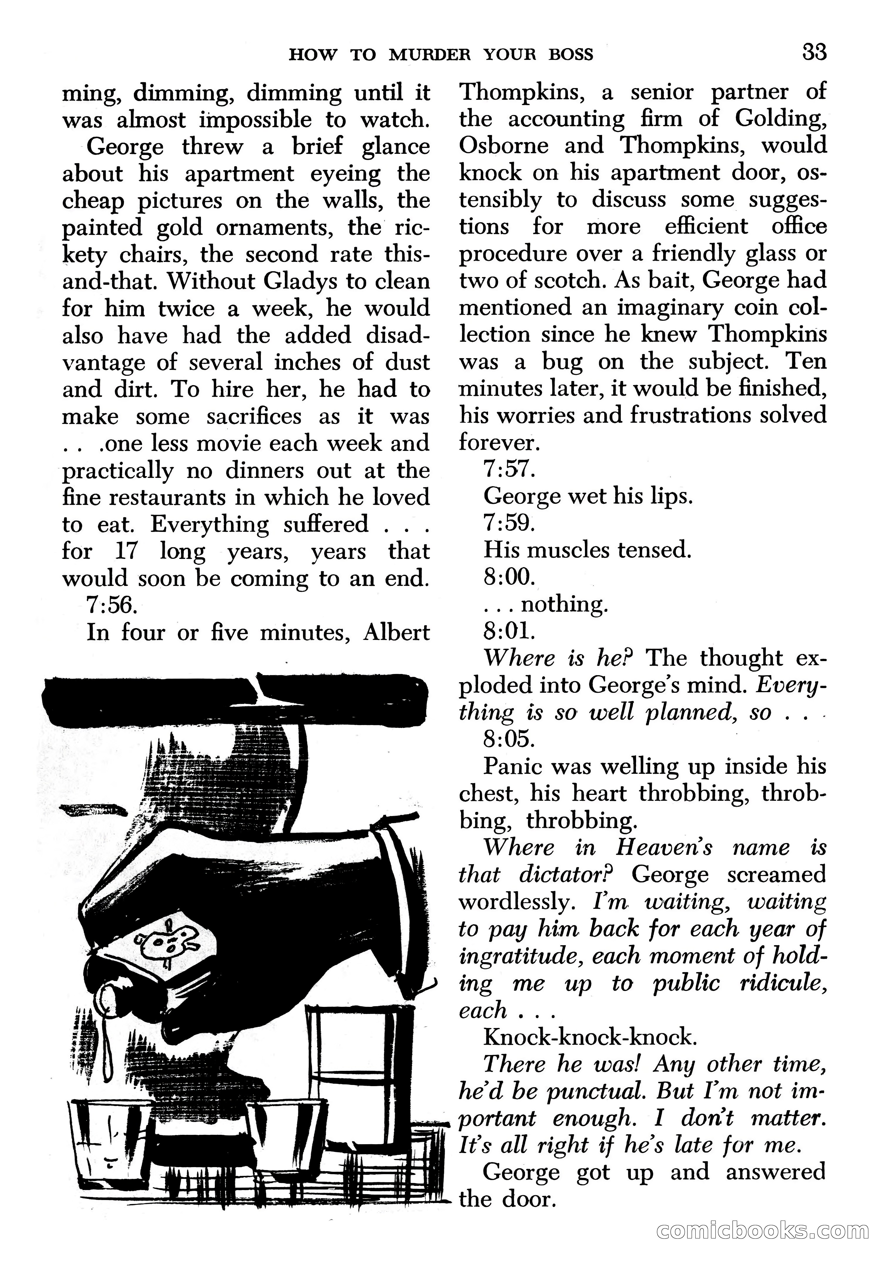 Edgar Wallace Mystery Magazine, March 1966 — page 33 of 164