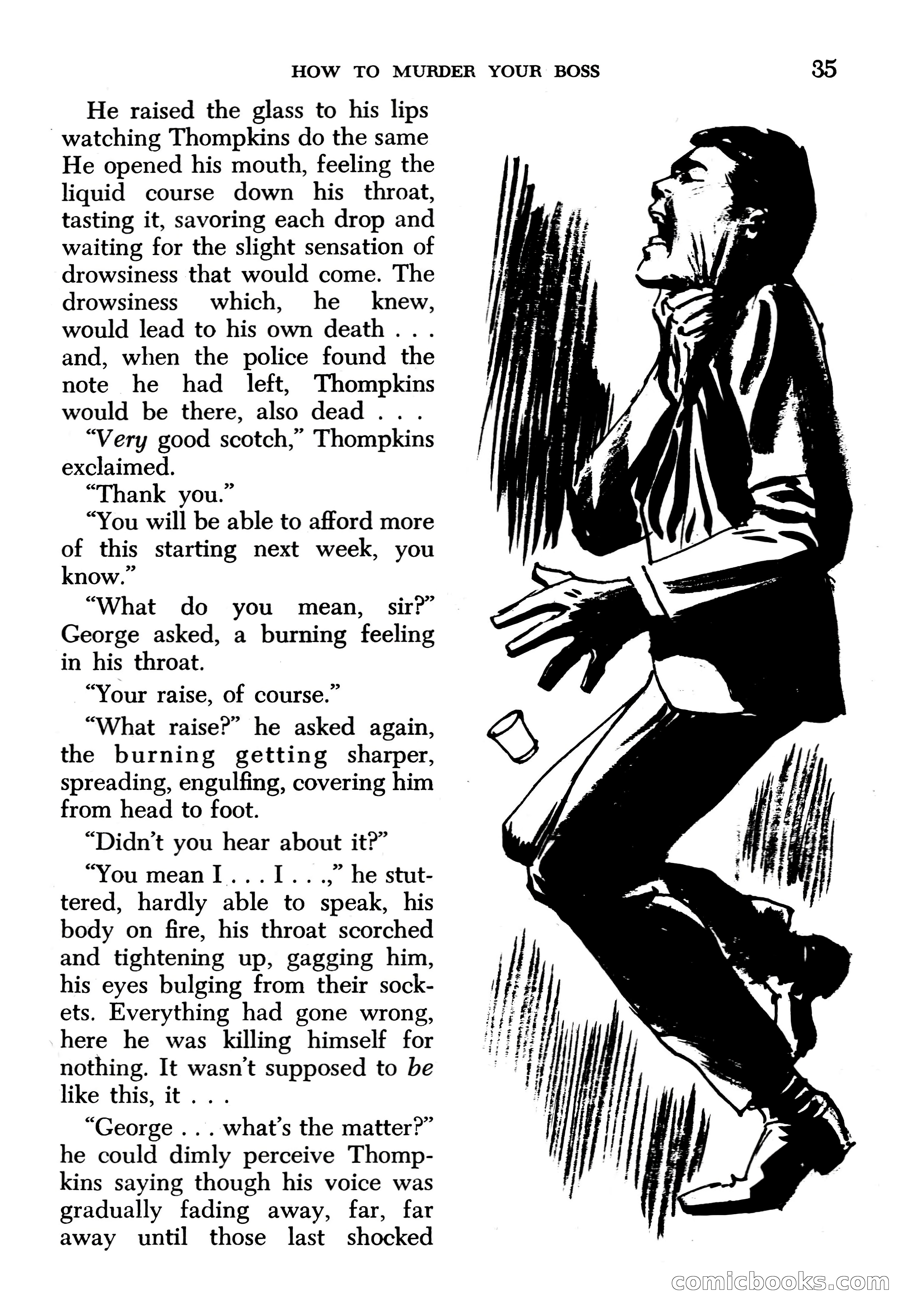 Edgar Wallace Mystery Magazine, March 1966 — page 35 of 164